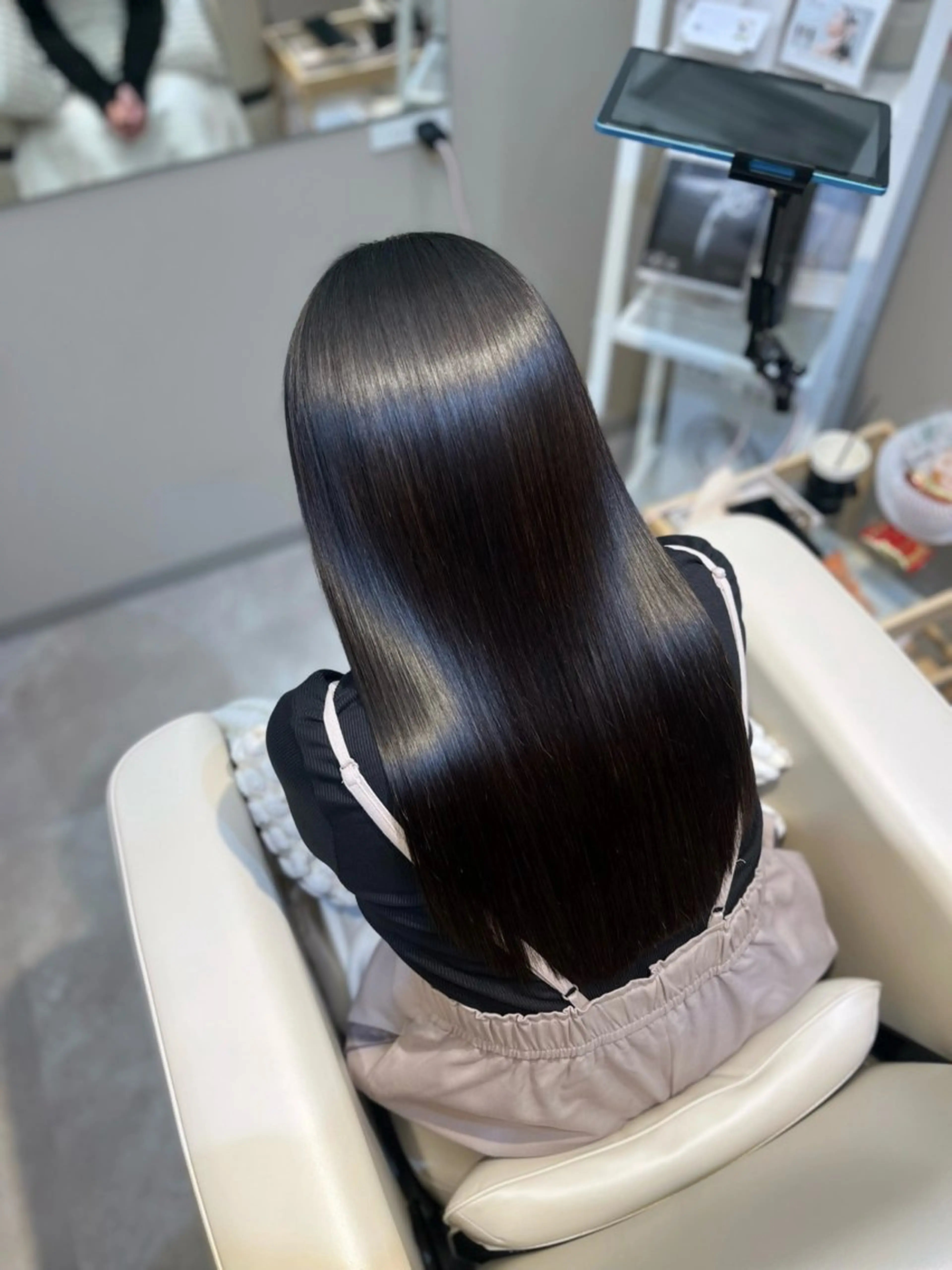 ロング 髪質改善 トリートメント カット 縮毛矯正 トリートメント 神戸本格派髪質改善 /MITSUKIのヘアスタイル