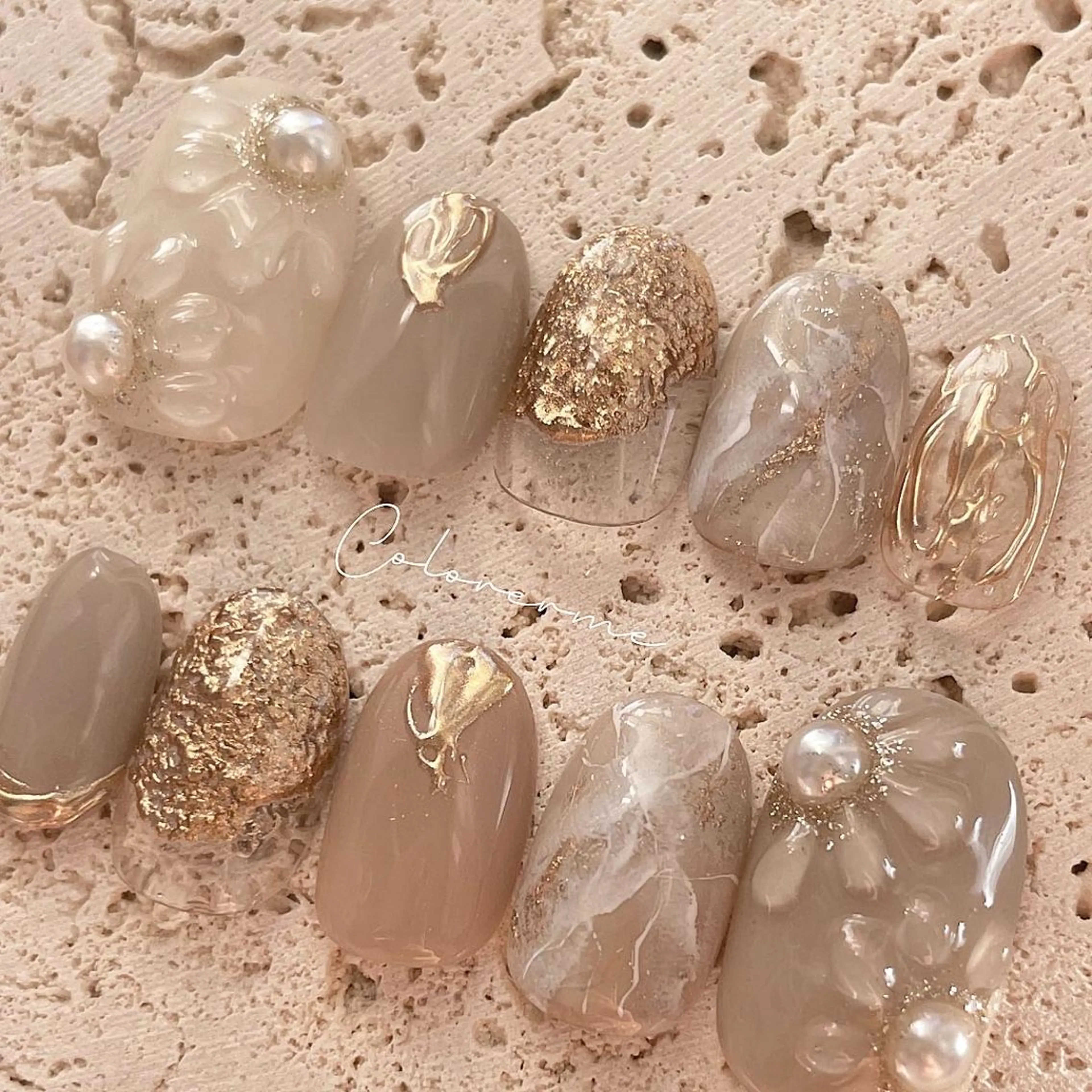 ネイル ニュアンスネイル Colorer'me クロレミーのネイルデザイン