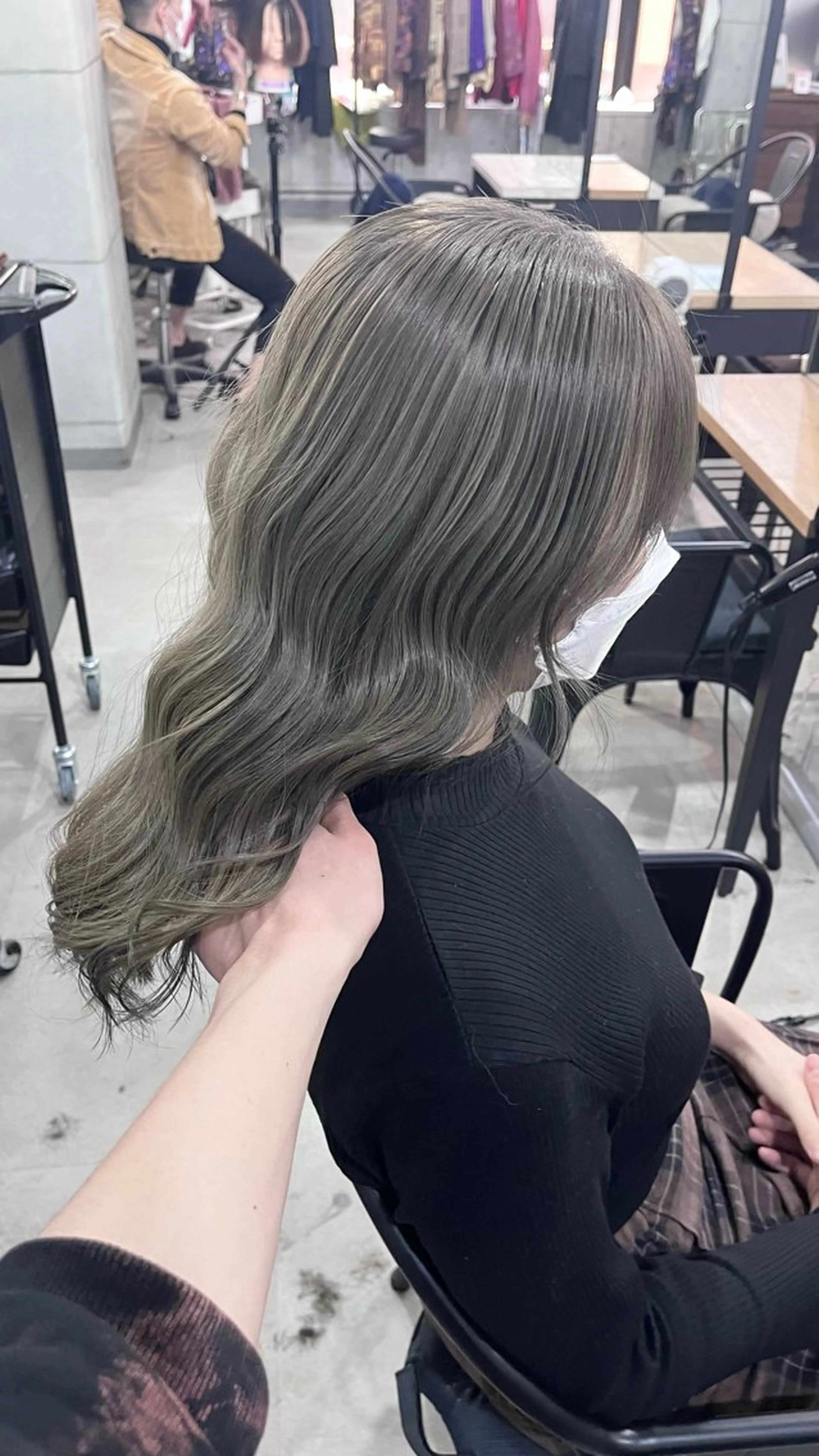 カラー UNBALANCE OSAKA所属・縮毛矯正モデル 募集中Yuuriのヘアスタイル