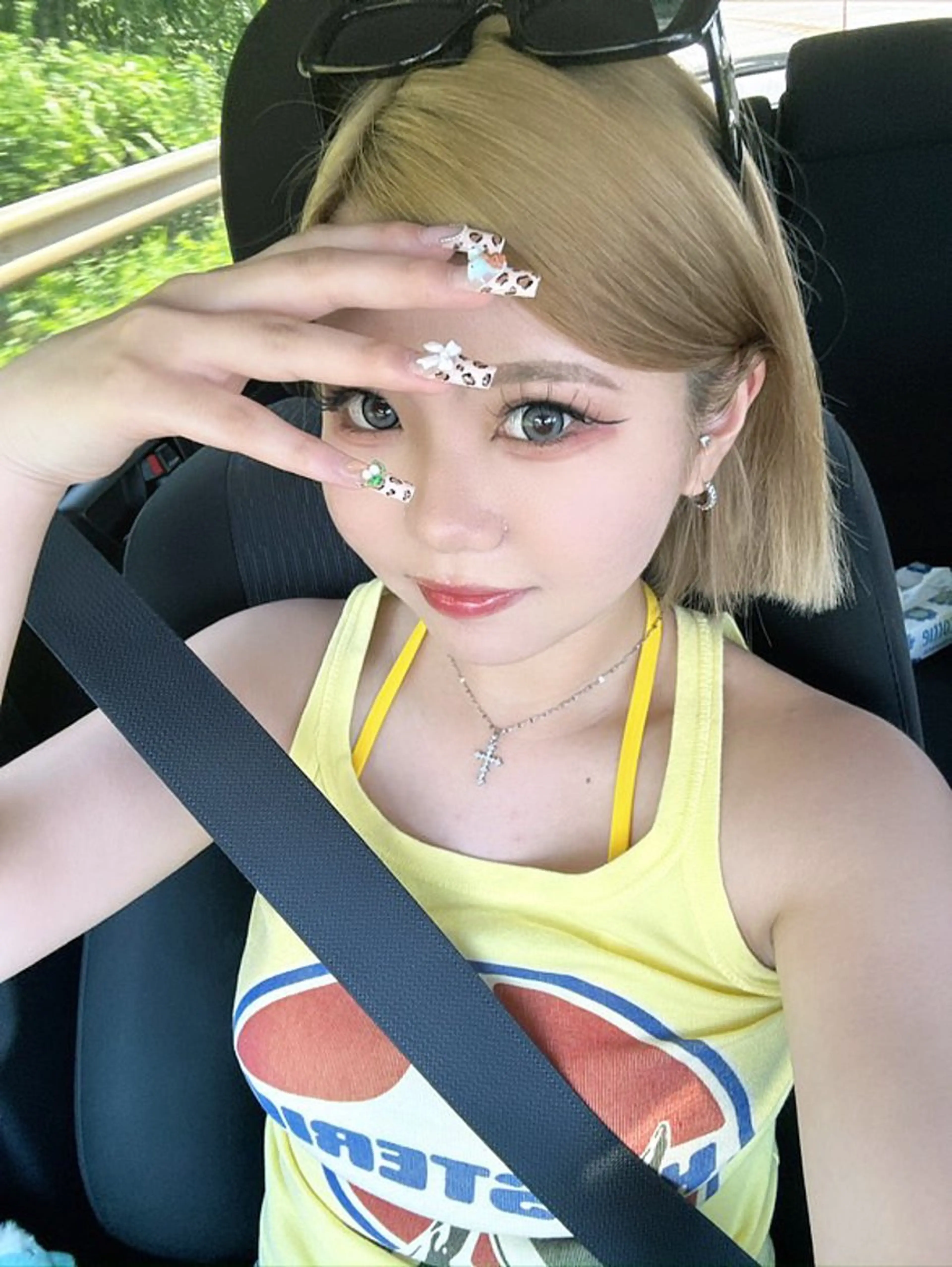 ショート カラー ヘアカラー トリートメント ハイトーン/ブリーチ カラー/SHOGOのヘアスタイル