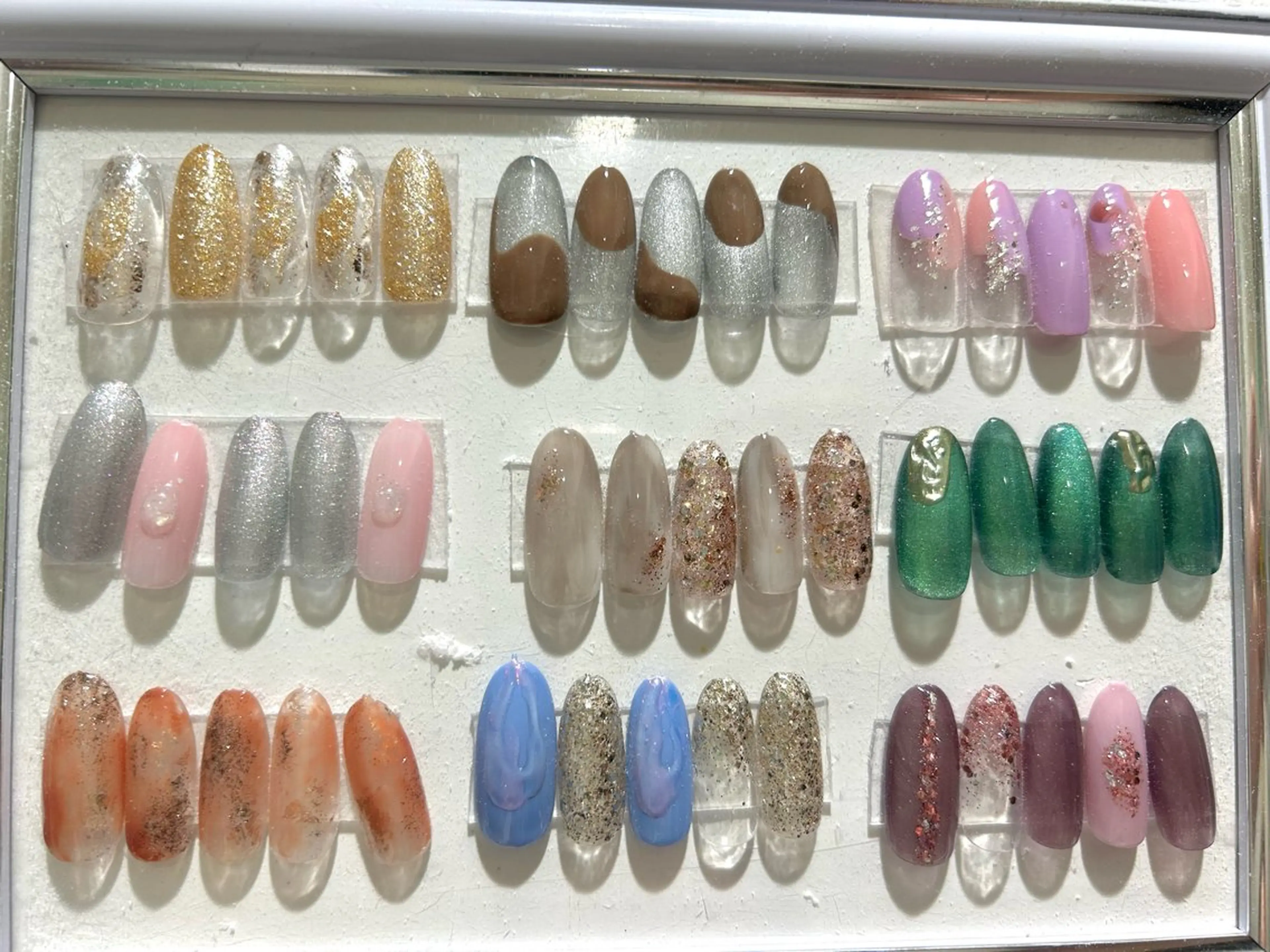 🍩毎月変わる！9種類サンプルアート🍩オフケア込み！の写真