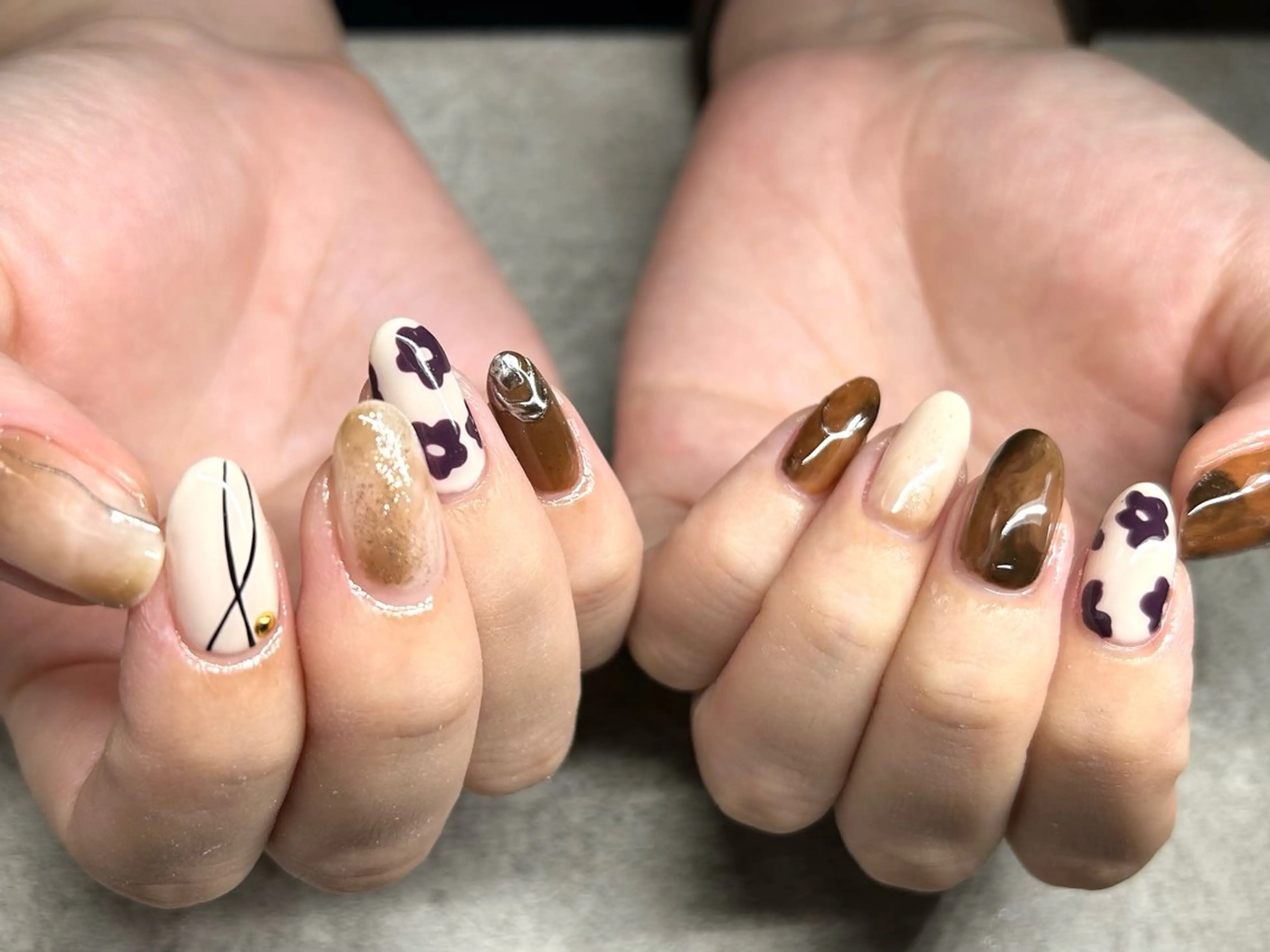 ネイル ハンドネイル MiiTow nailのネイルデザイン