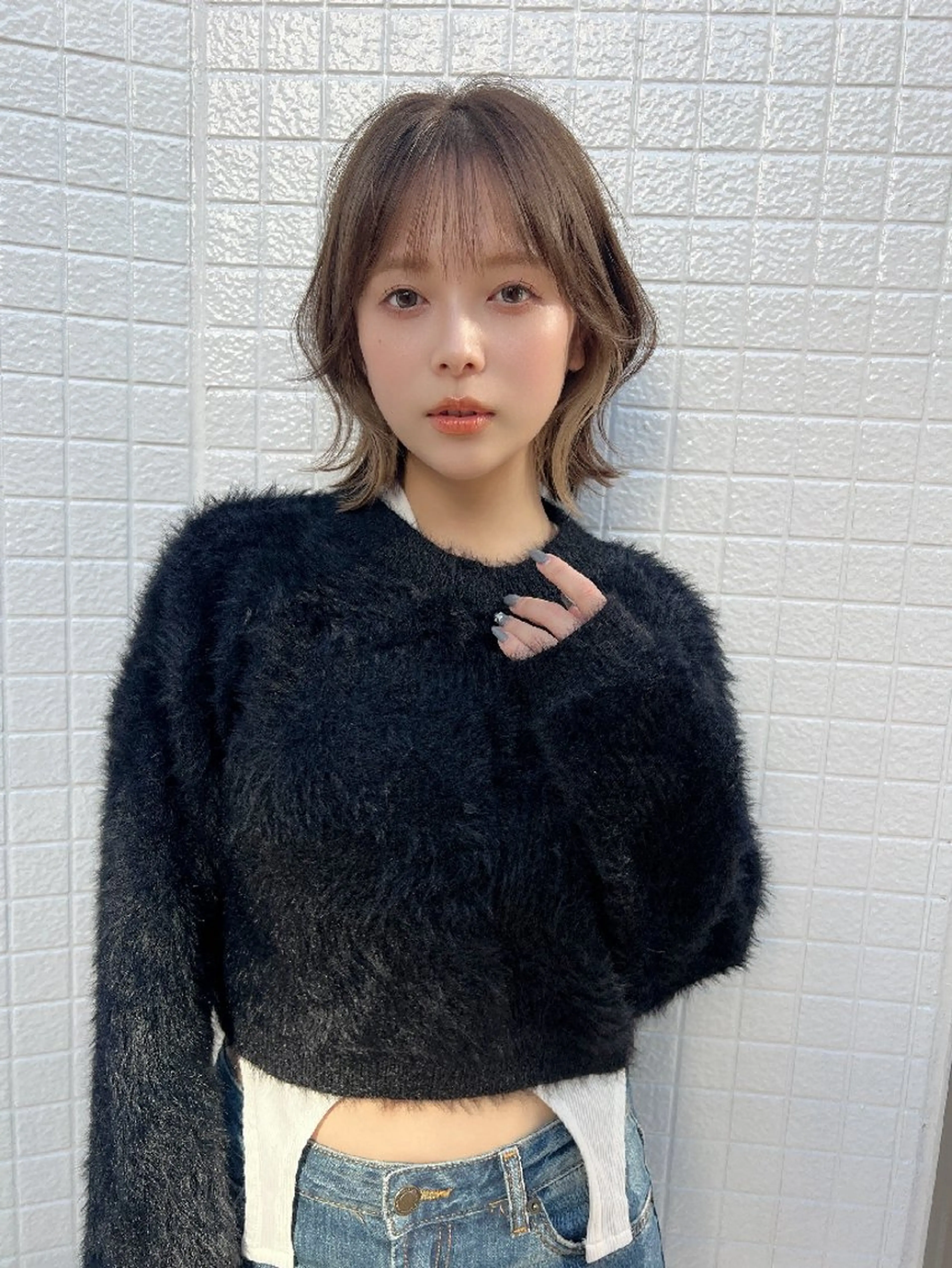 カラー ショート カット ヘアカラー トリートメント 髪質改善／レイヤー /柔らかさ/清水のヘアスタイル