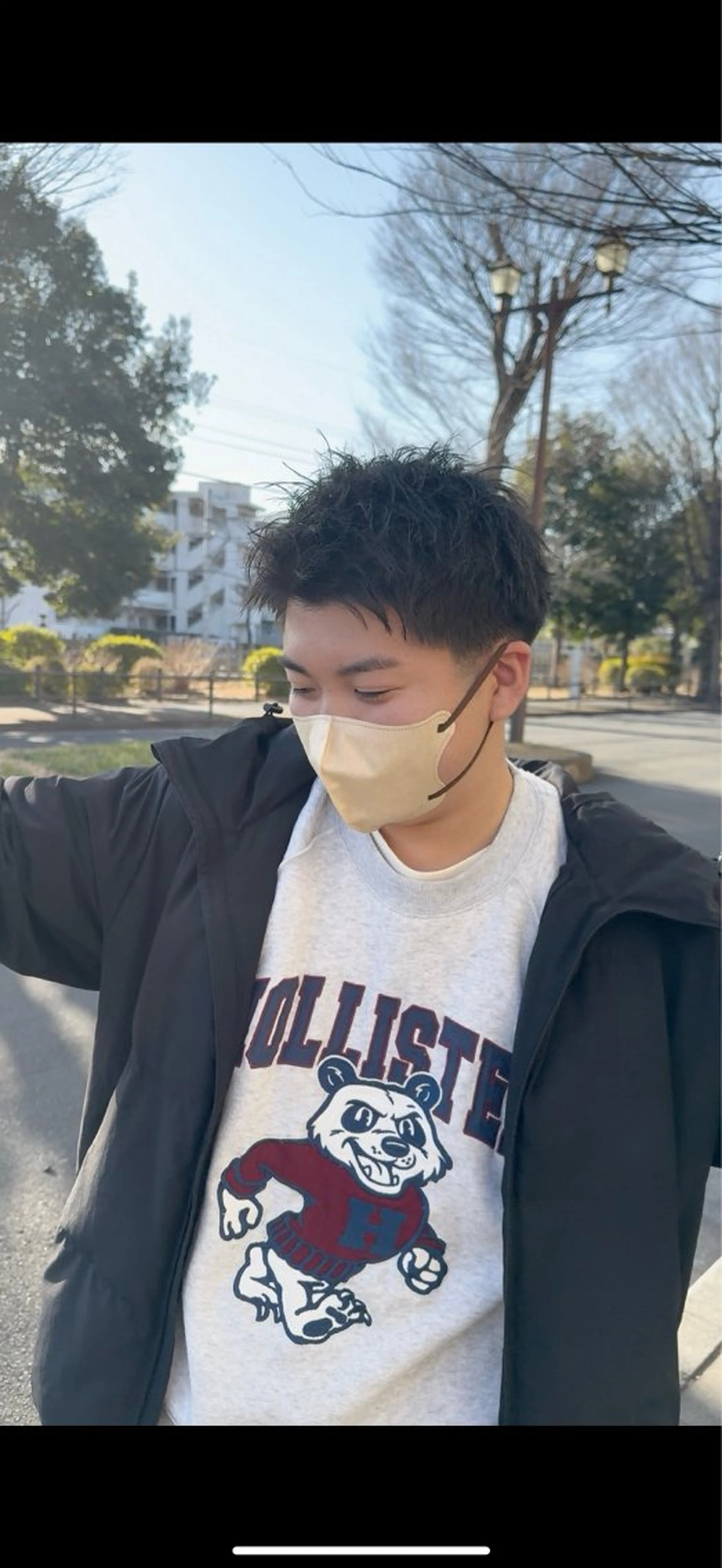 ショート パーマ メンズ メンズパーマ⚜️ 角花ひろゆきのヘアスタイル