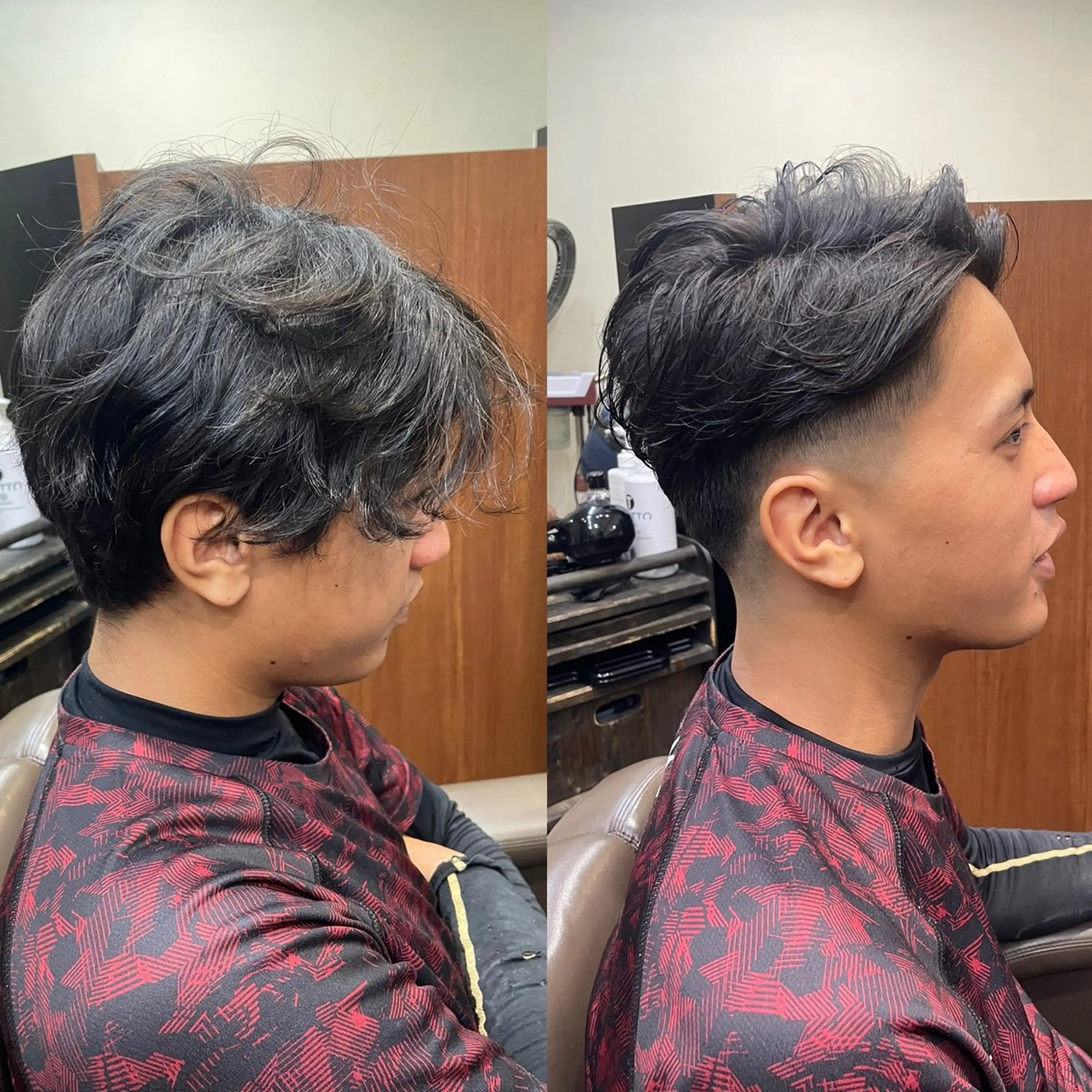 ショート パーマ メンズ トレサンパ所属・💈トレサンパ 💈金山駅✂︎愛実のヘアスタイル