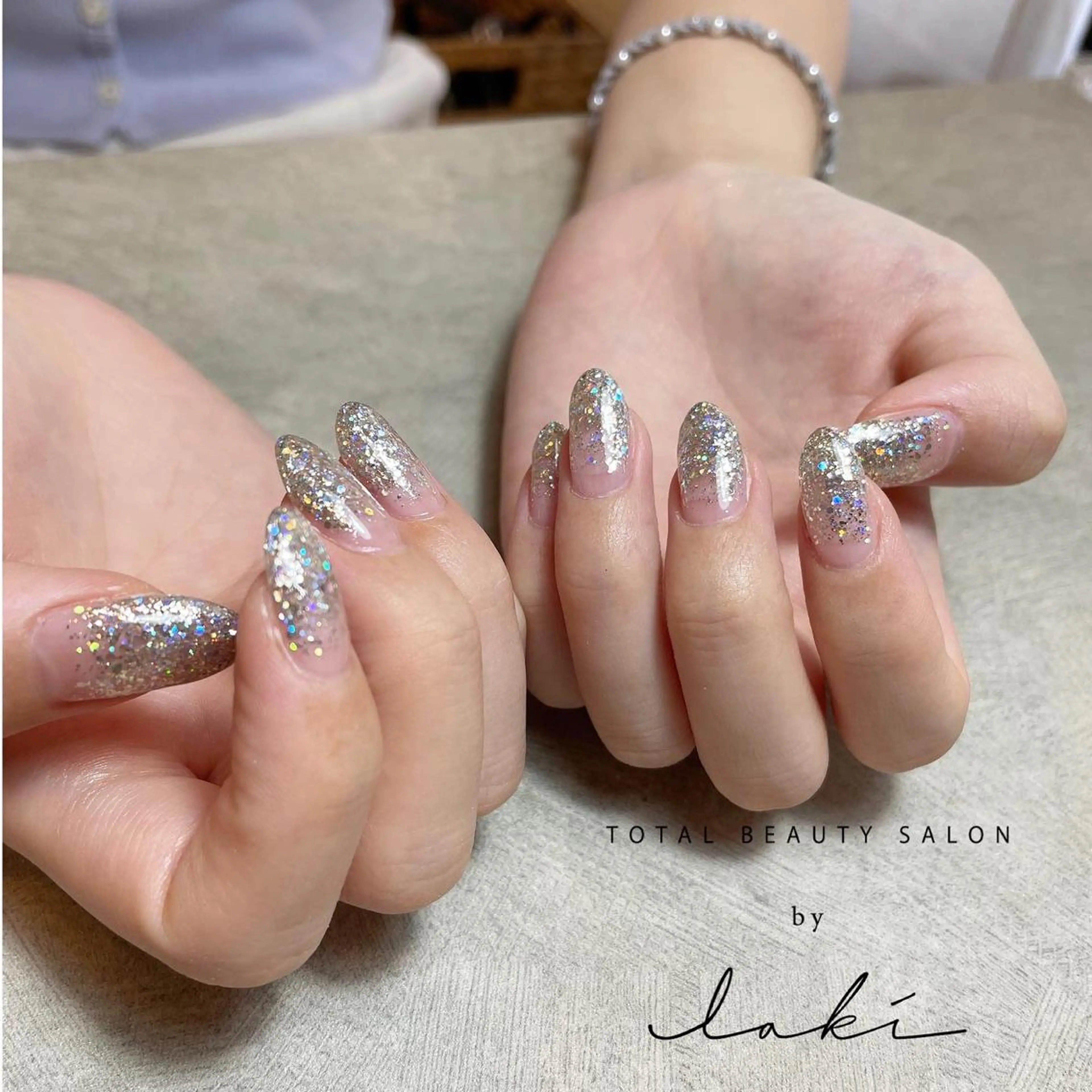 ネイル キラキラネイル my&所属・my&_ maimiのネイルデザイン