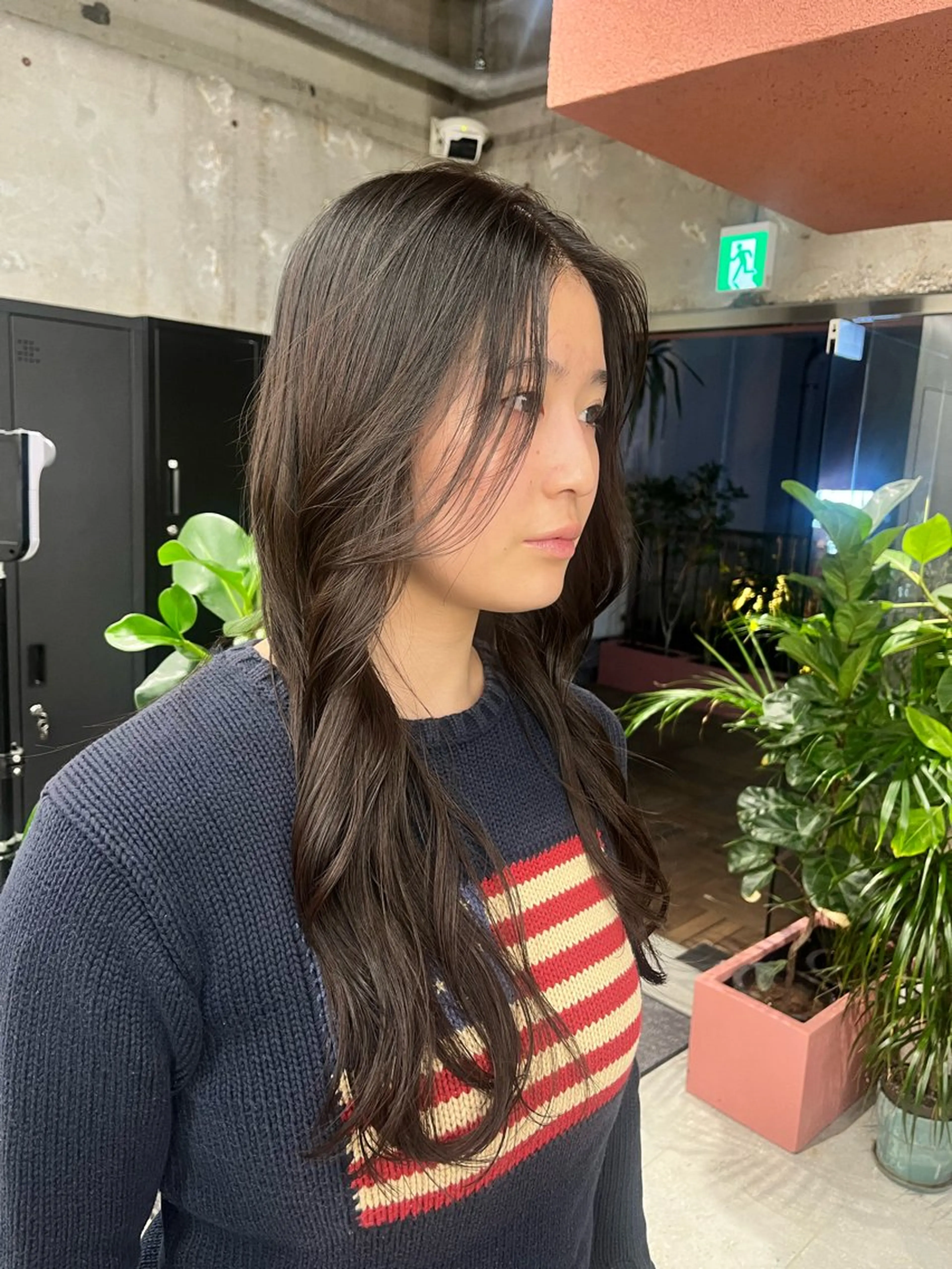 ロング 林 菜月のヘアスタイル