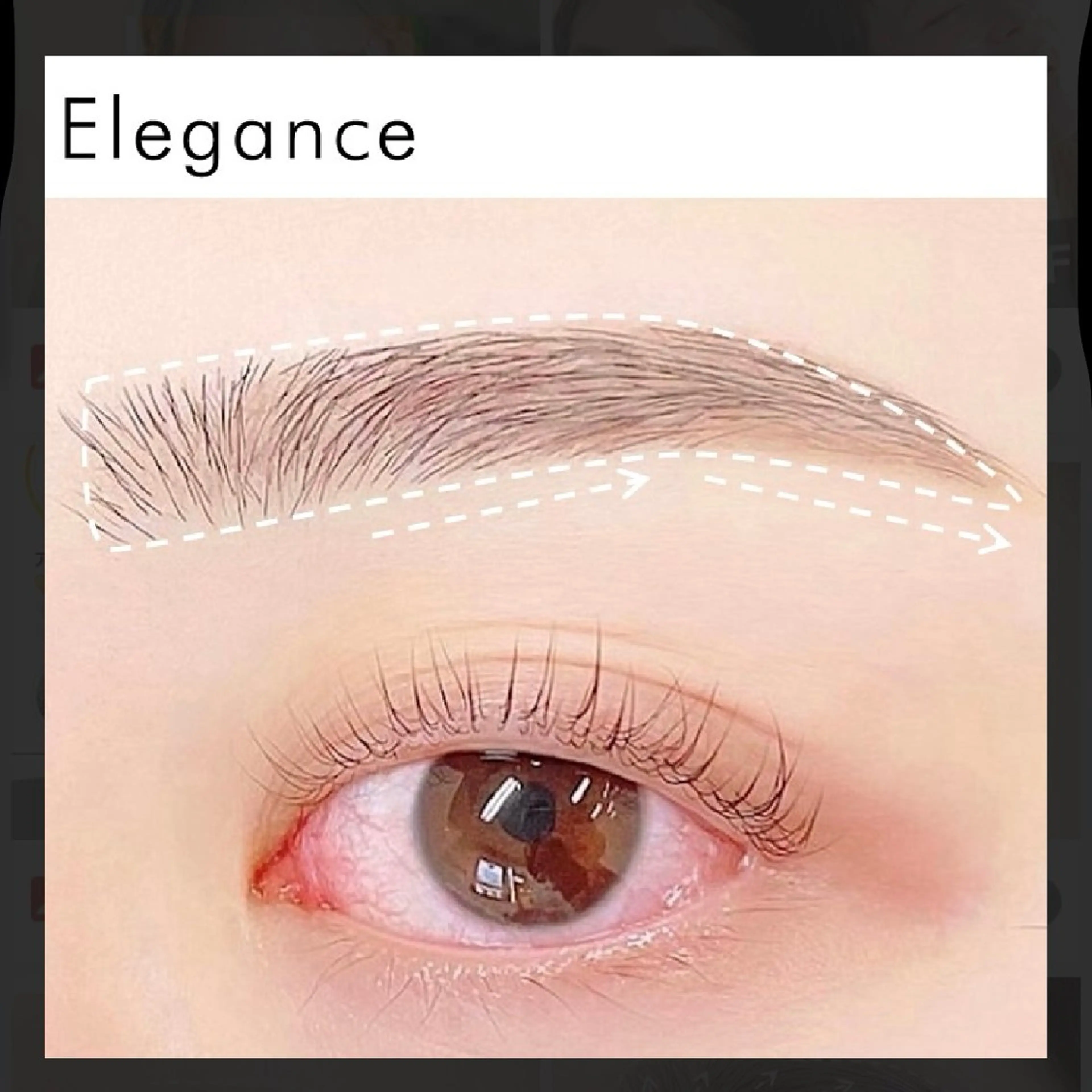 アイブロウ en eyelash & eyebrow 恵比寿店所属・カワイイ保証🤍🪄 mana.uのマツエク・マツパデザイン