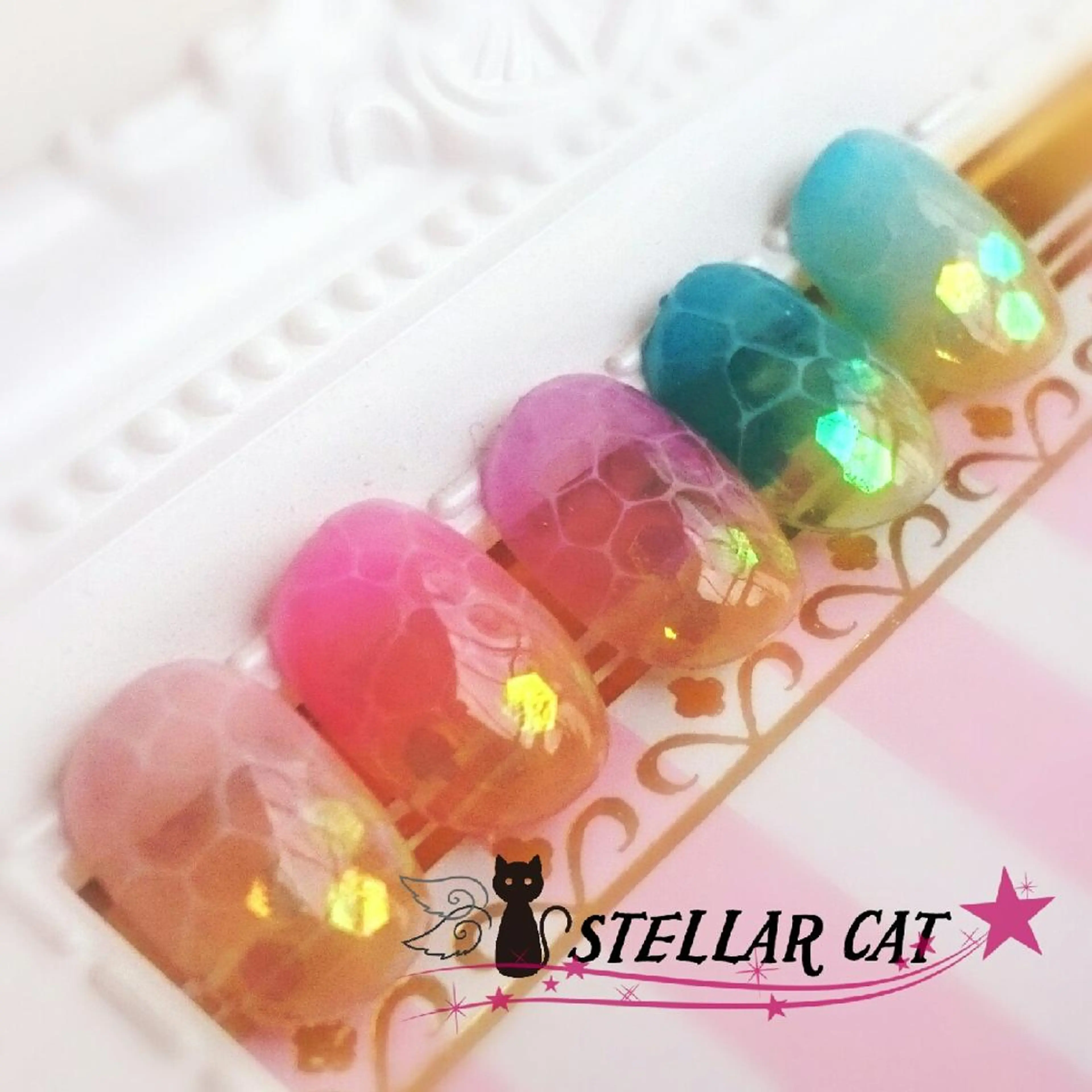 ネイル ショートネイル専門 StellarCatのネイルデザイン
