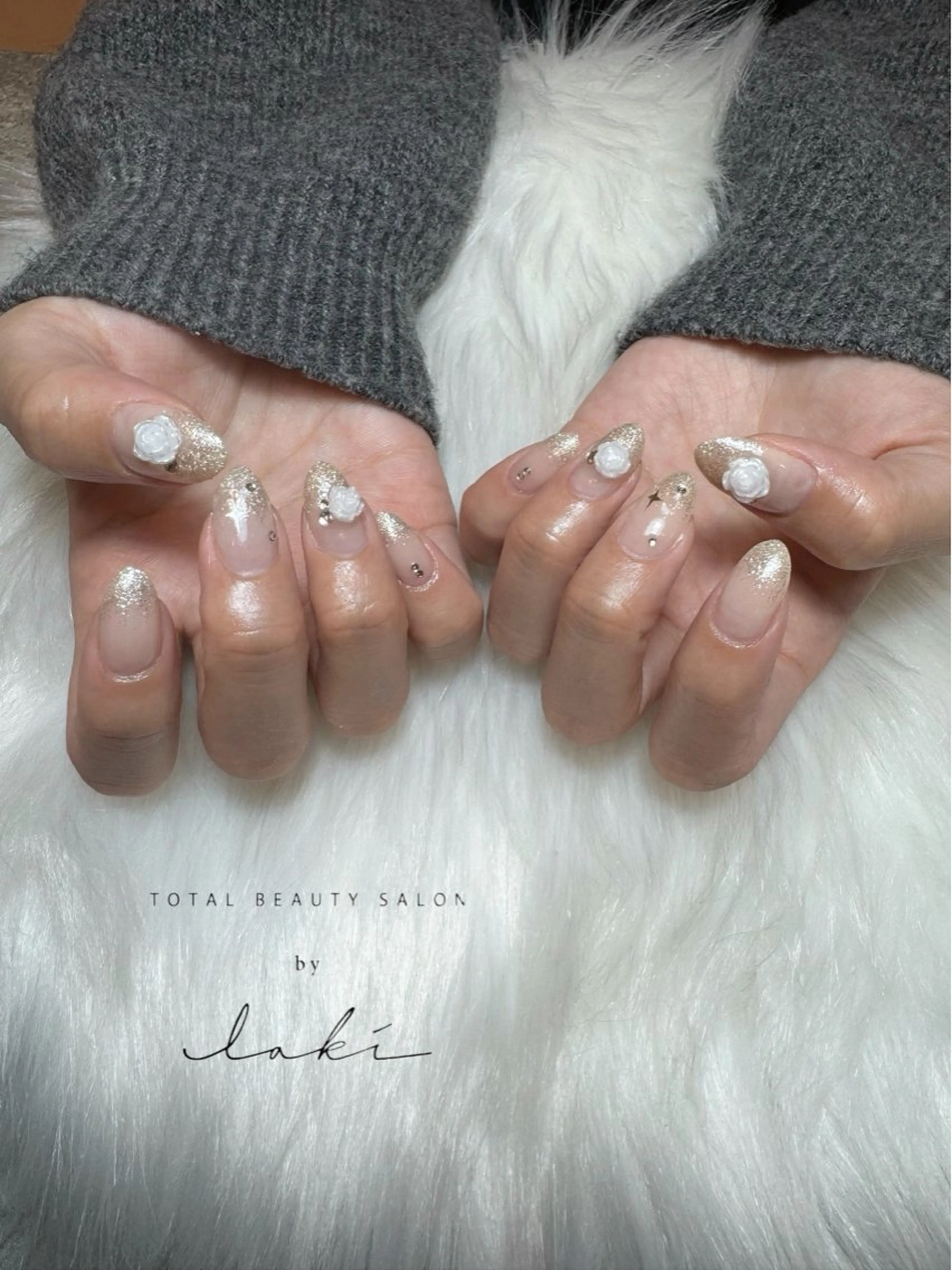 ネイル ハンドネイル bylaki🌈 RENAのネイルデザイン