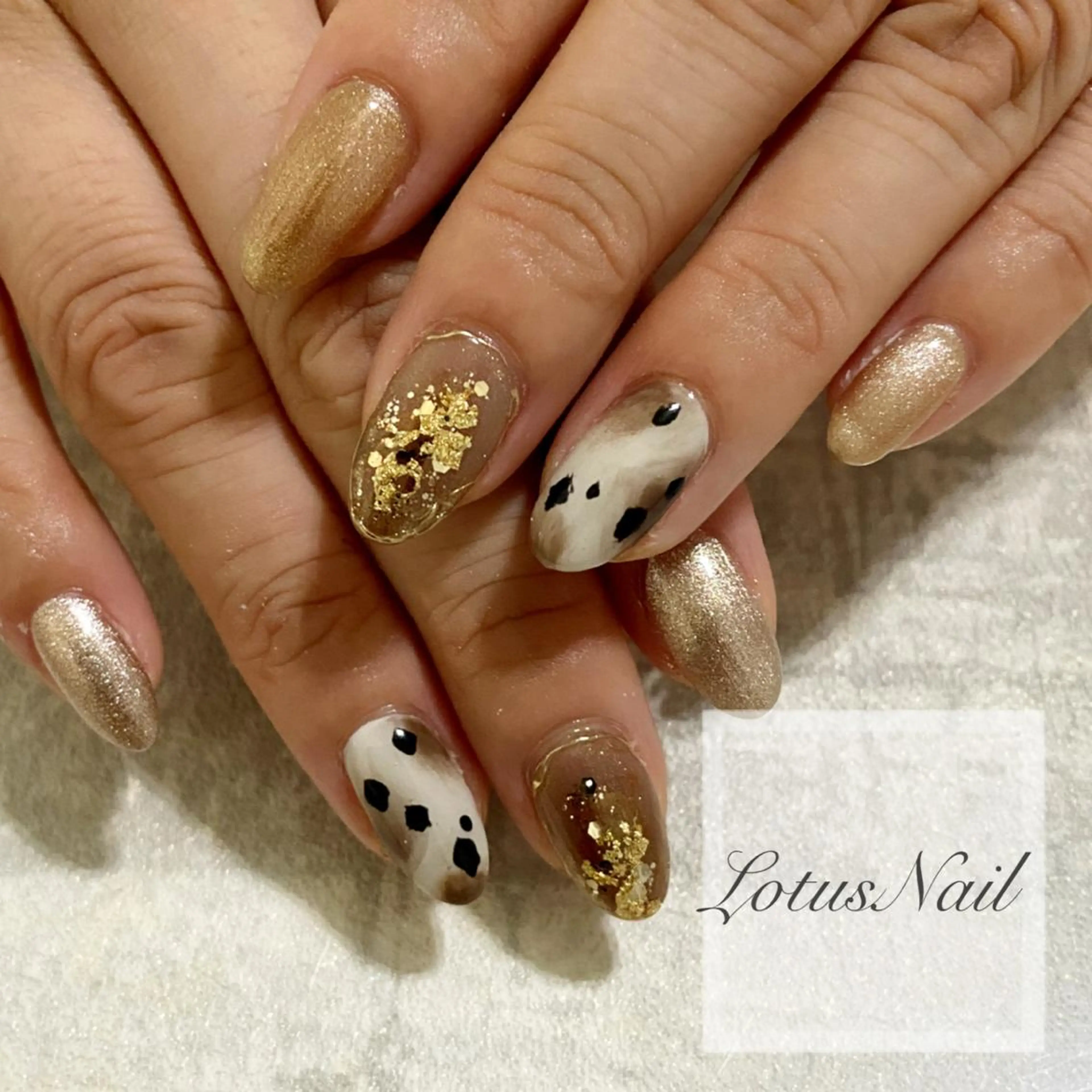 ネイル ハンドネイル Lotus Nailのネイルデザイン