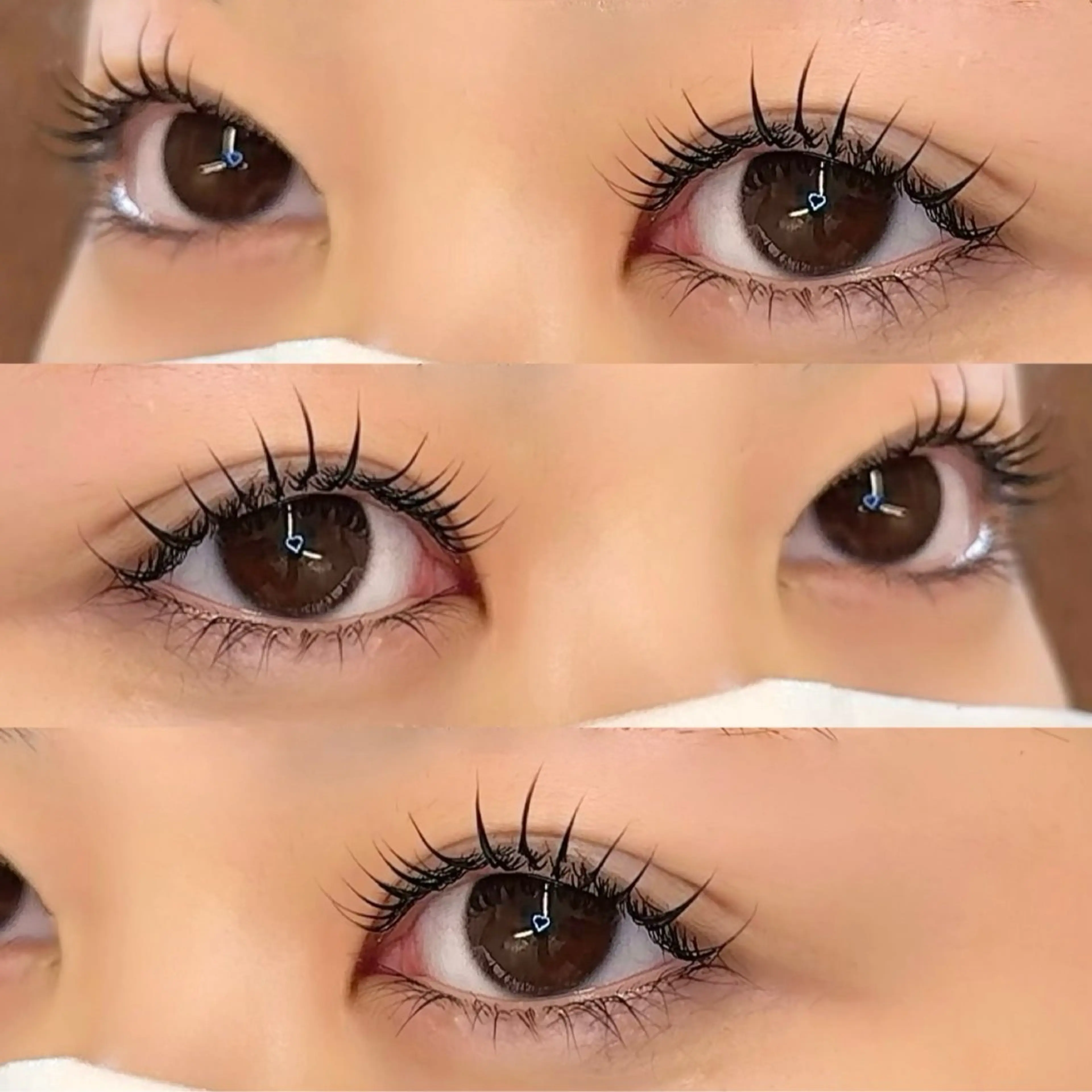 マツエク・マツパ マツパ emiri🍒 @illu6_6nのマツエク・マツパデザイン