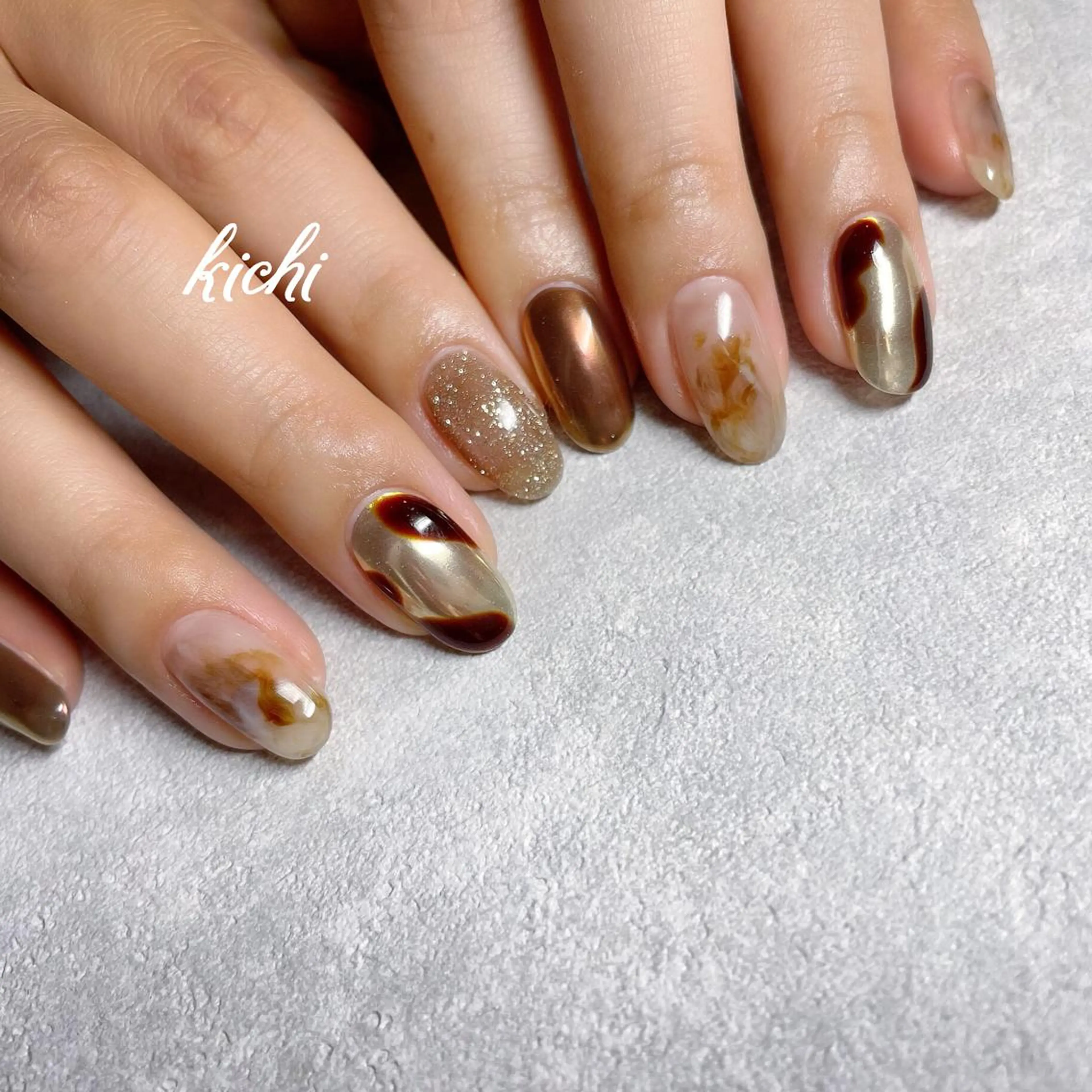 ネイル kichi･:* みじゅのネイルデザイン