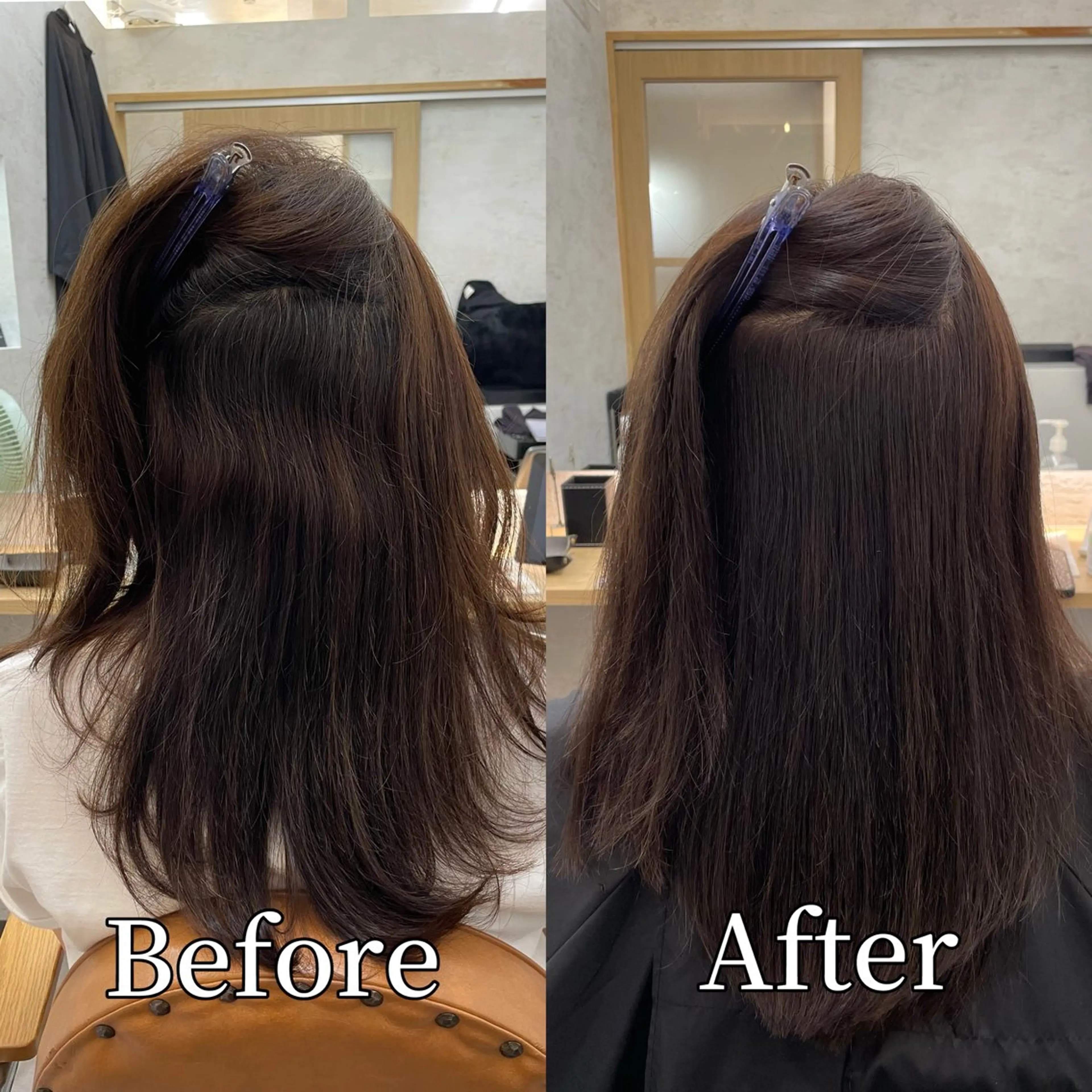 ロング カラー パーマ カット ヘアカラー 縮毛矯正 トリートメント 高橋 芽衣のヘアスタイル