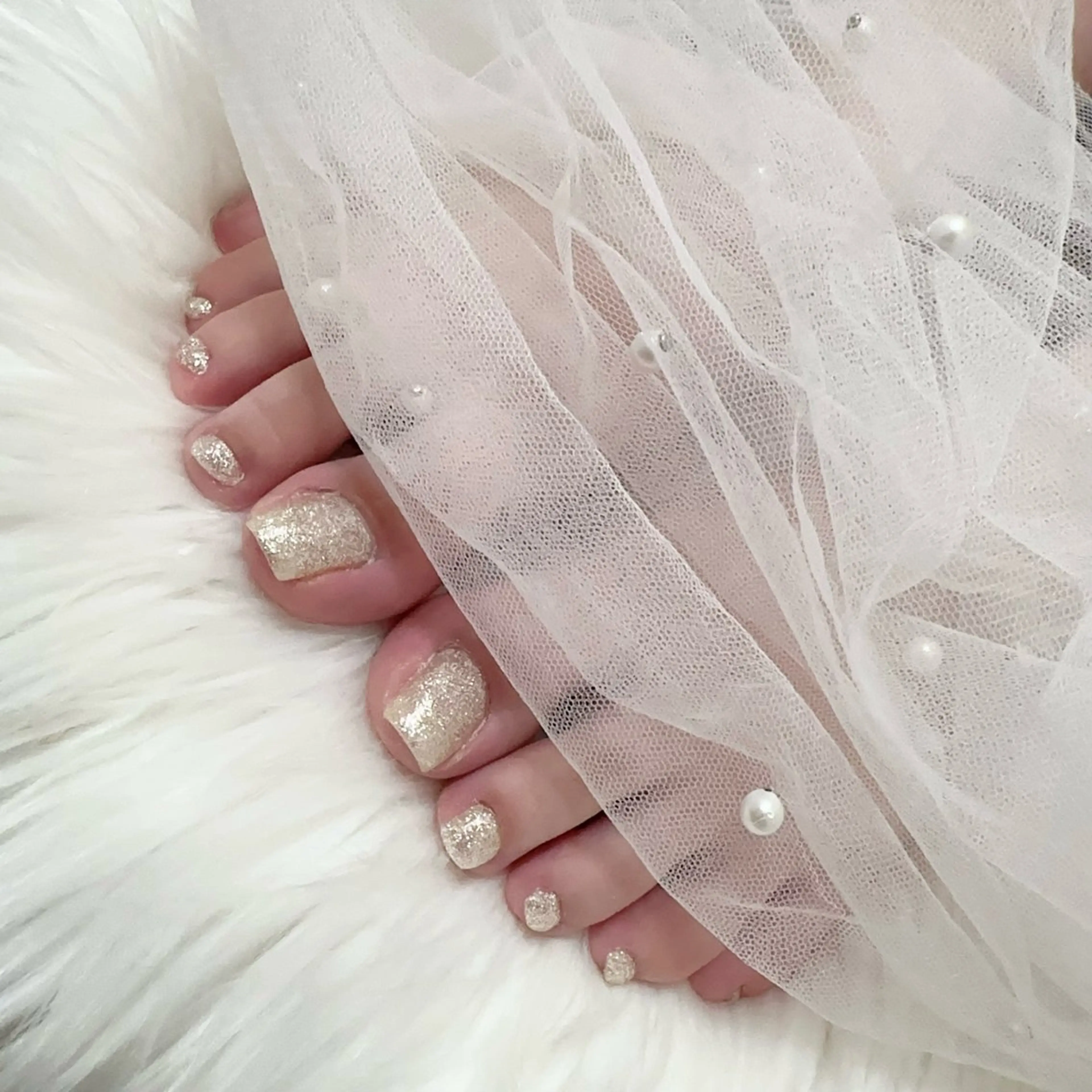 ネイル ラメ(グリッター) Rnail. misatoのネイルデザイン