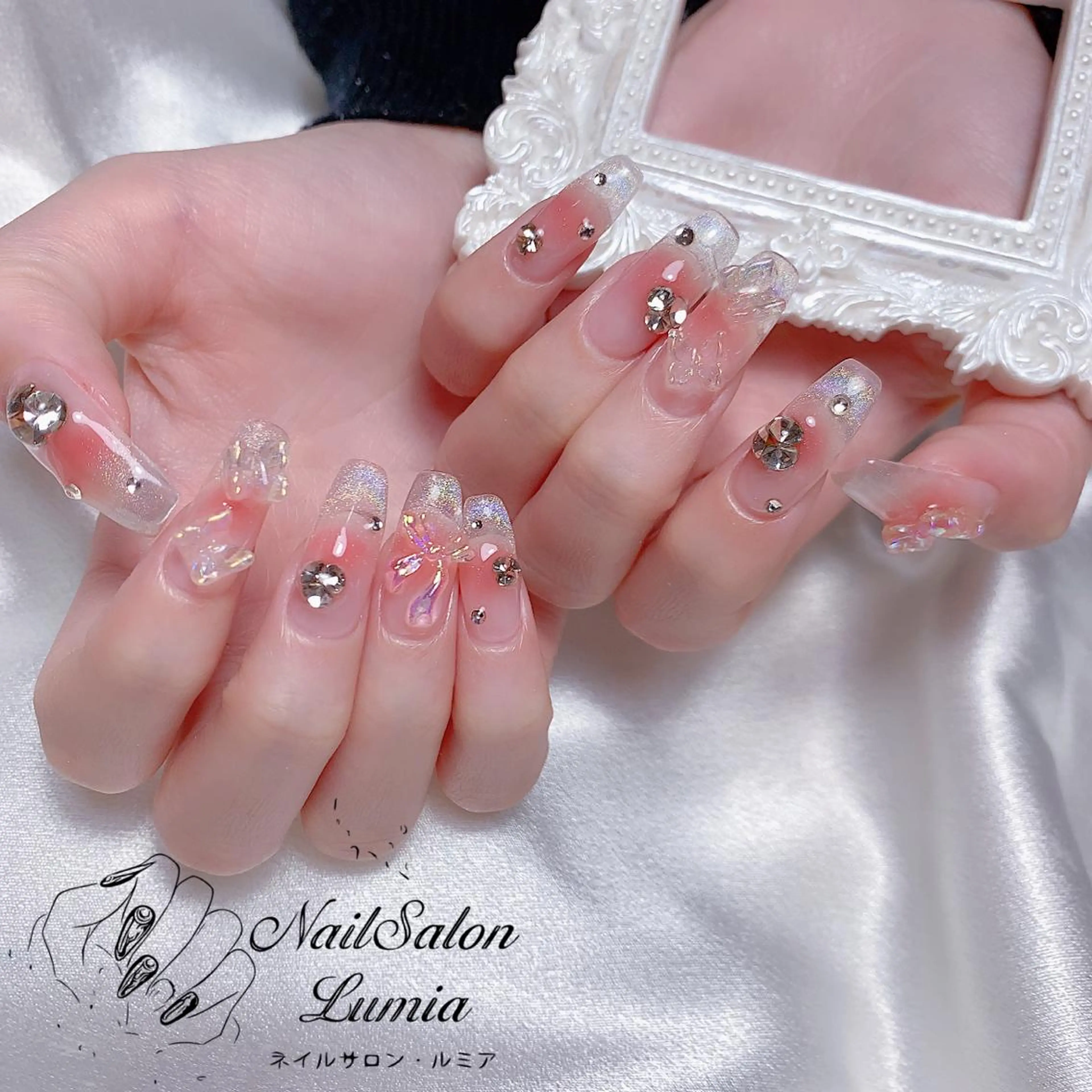 ネイル ハンドネイル ネイルサロン ルミア Lumia 店長のネイルデザイン