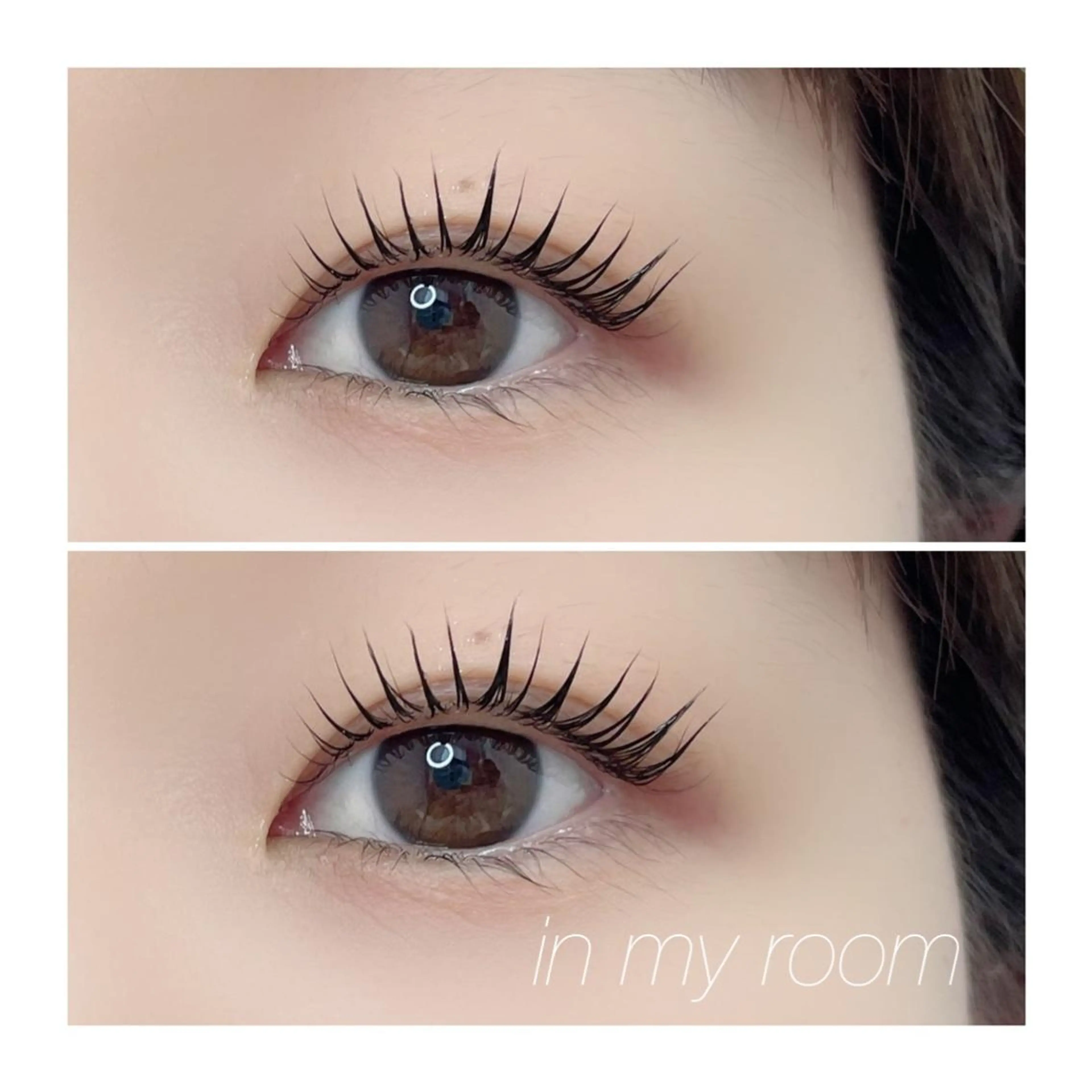 マツエク・マツパ パリジェンヌラッシュリフト マツパ ☽𝘀𝗵𝗶 𝘀𝗵𝗶☽のマツエク・マツパデザイン