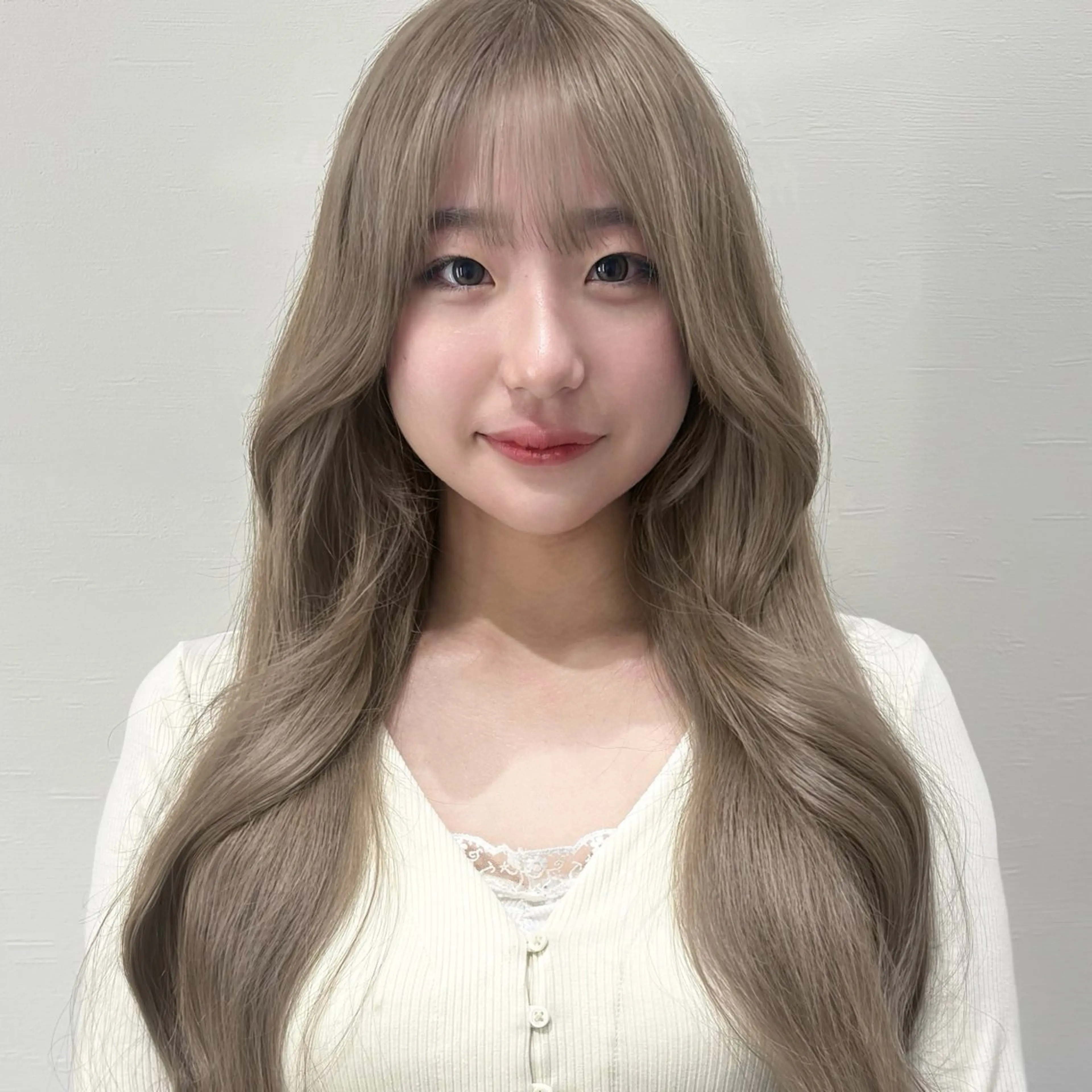 ロング 似合わせ前髪／ 小顔カット🎀そうのヘアスタイル