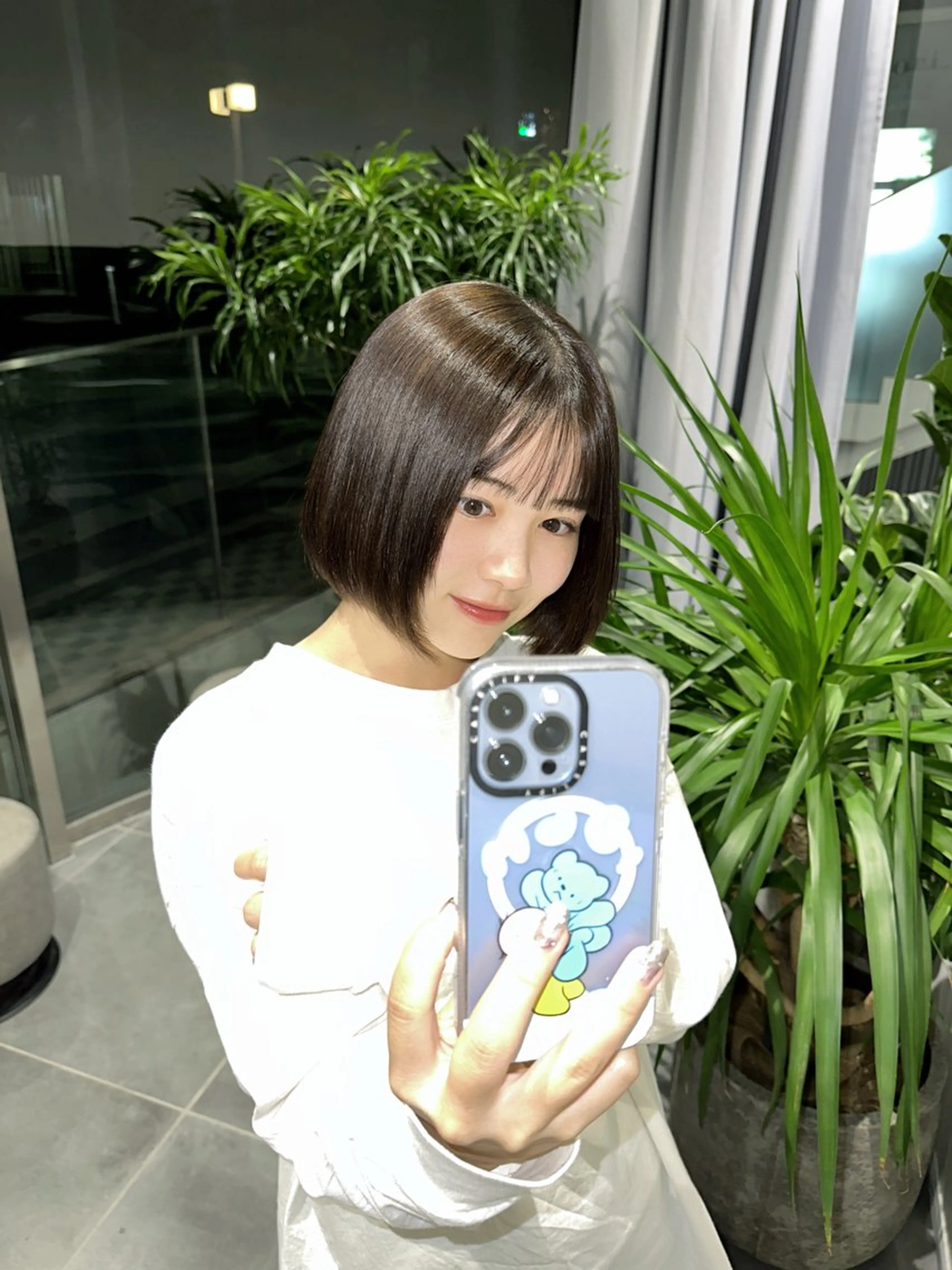 ミディアム 縮毛矯正 Wisteria所属・美髪特化✨ 伊織✨縮毛矯正✨のヘアスタイル