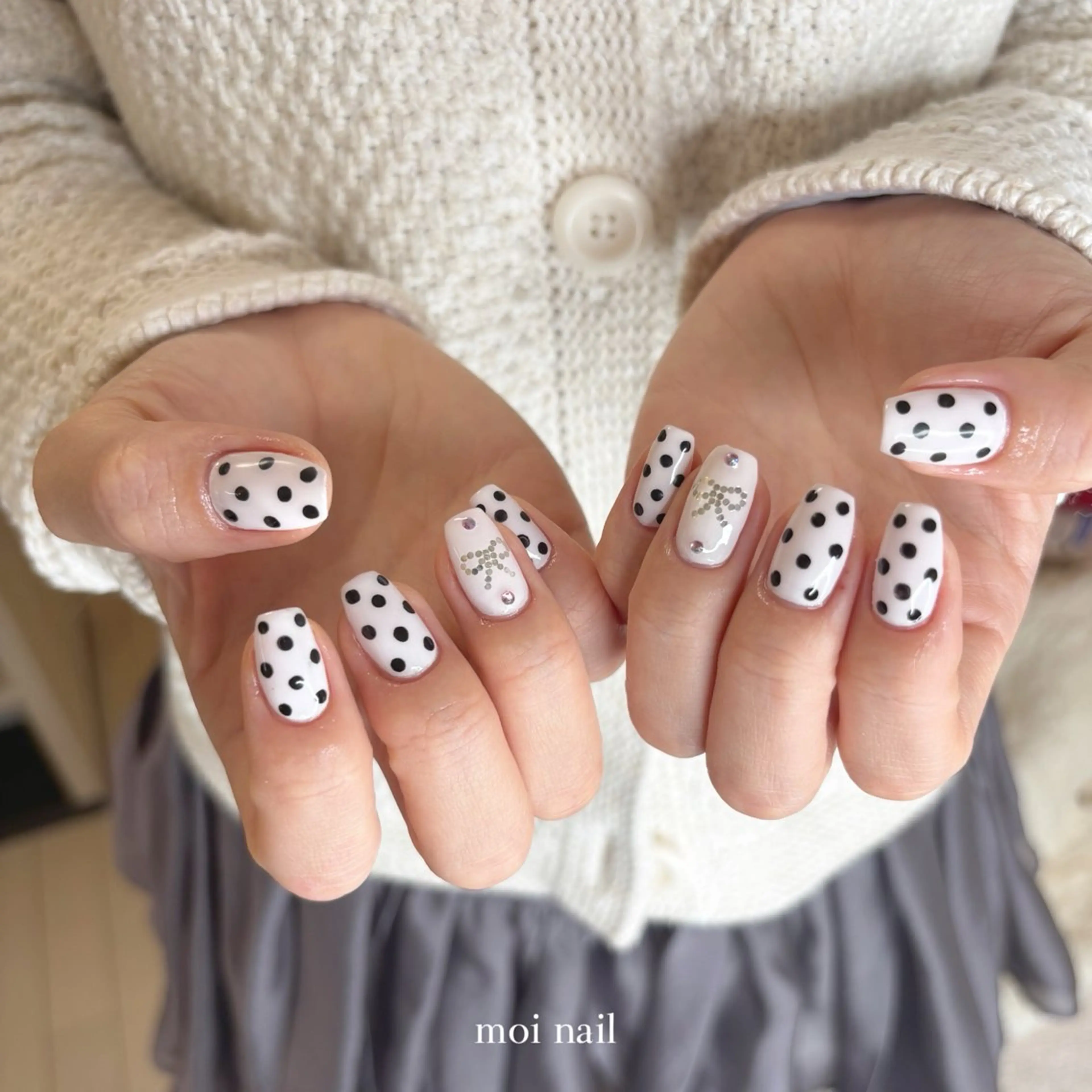 ネイル ハンドネイル moi nail ˙⋆.˚のネイルデザイン