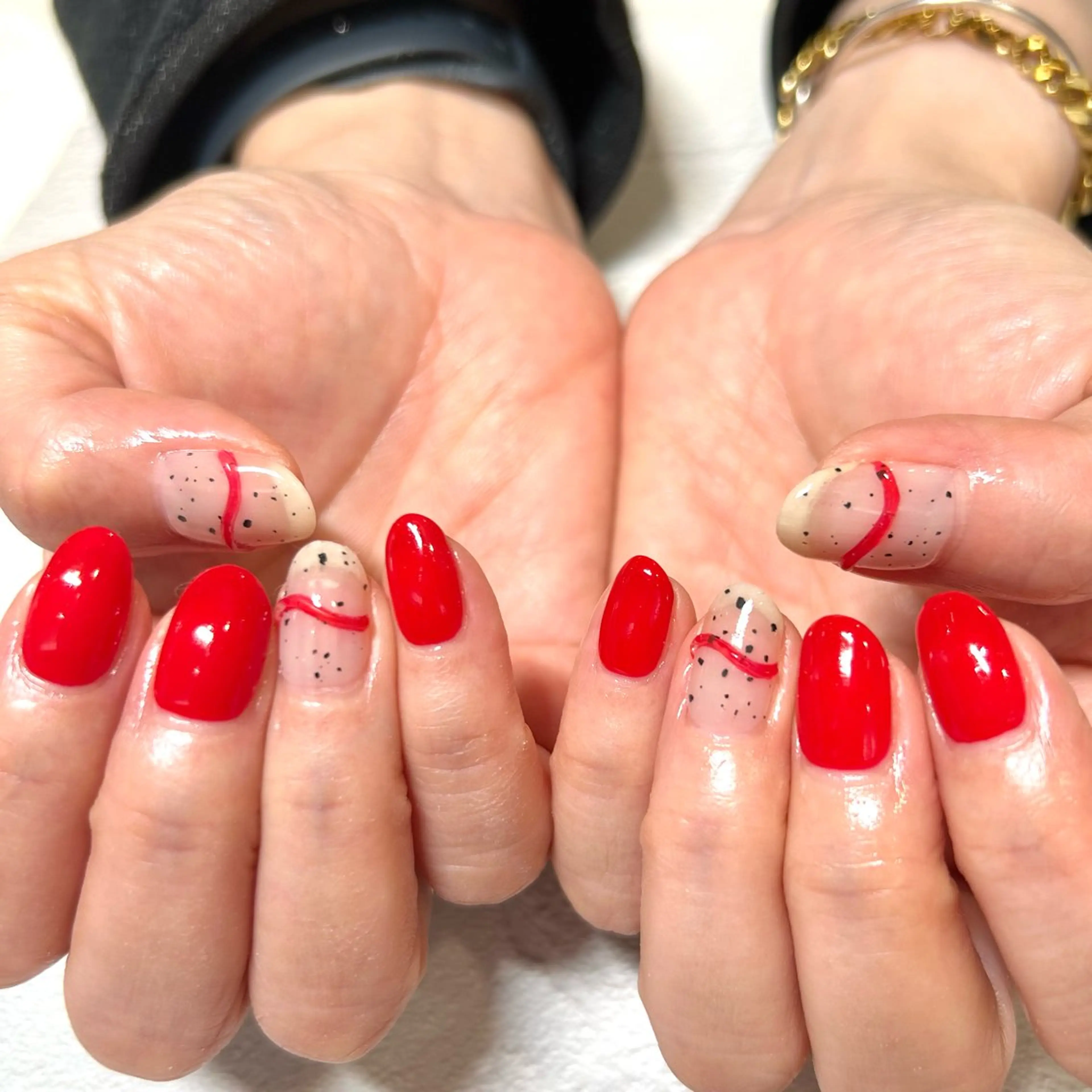 ネイル 長瀬 瑠霞のネイルデザイン