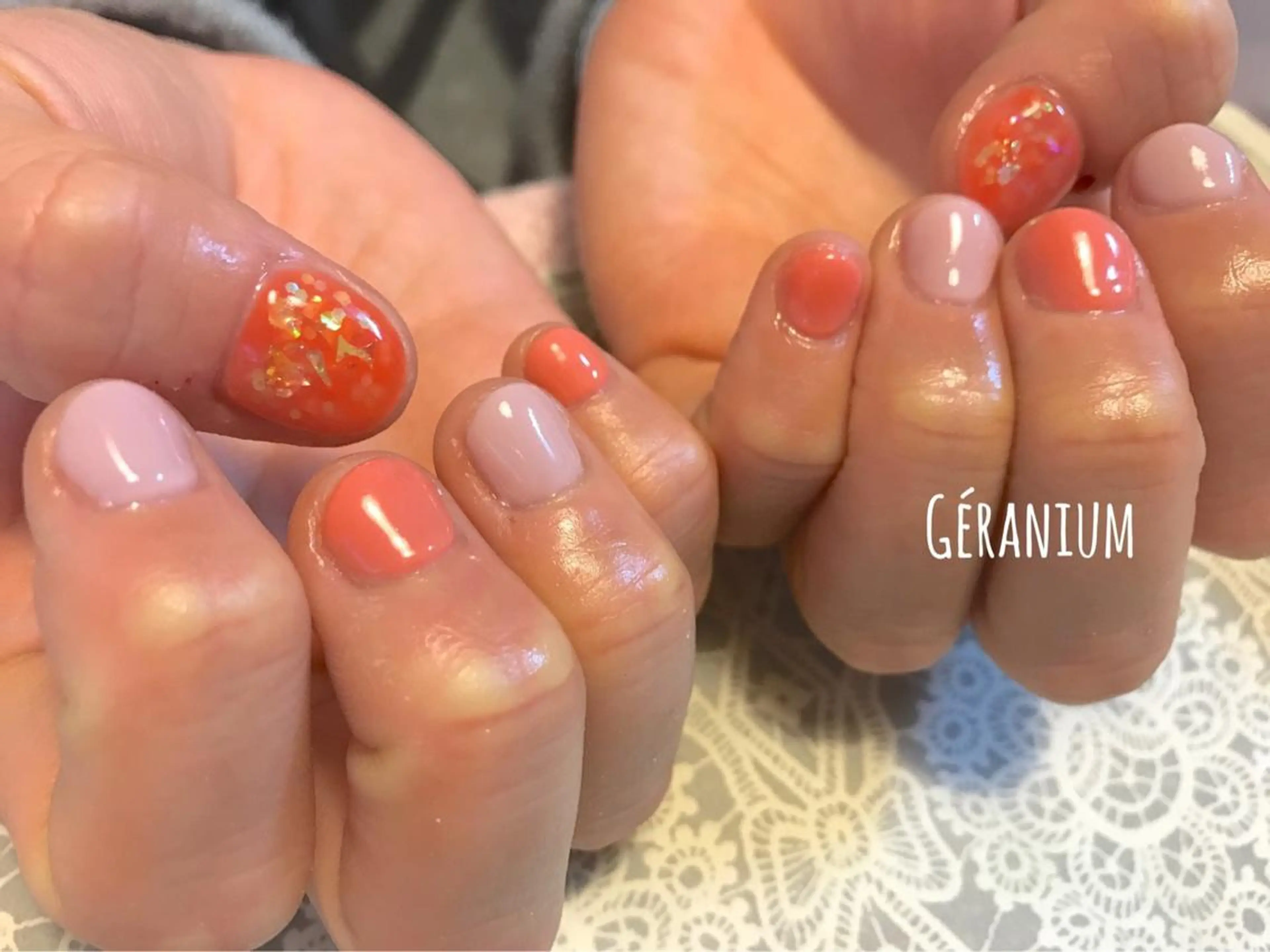 ネイル GéRanium Harukaのネイルデザイン