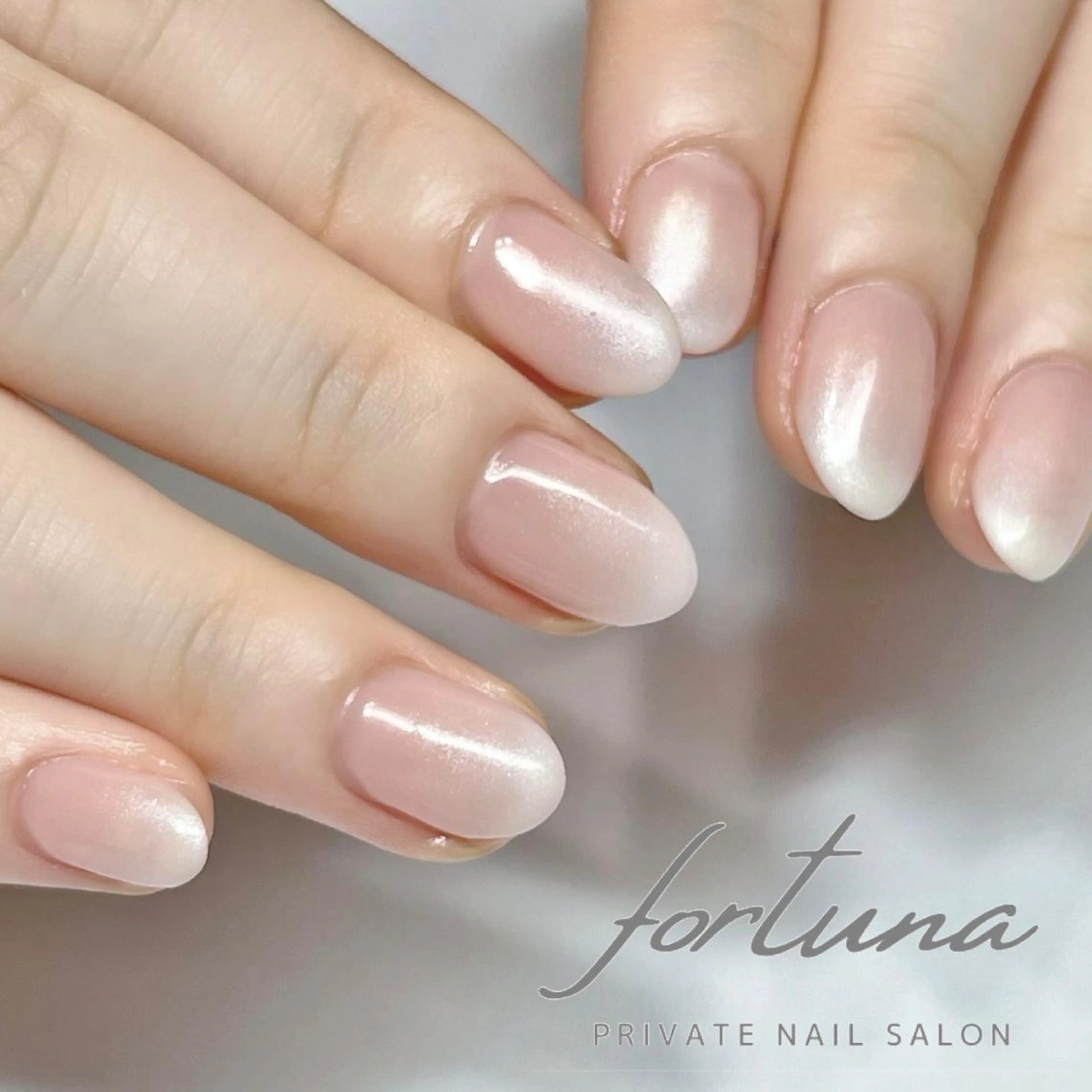 ネイル グラデーション ハンドネイル fortuna 武藤裕美のネイルデザイン