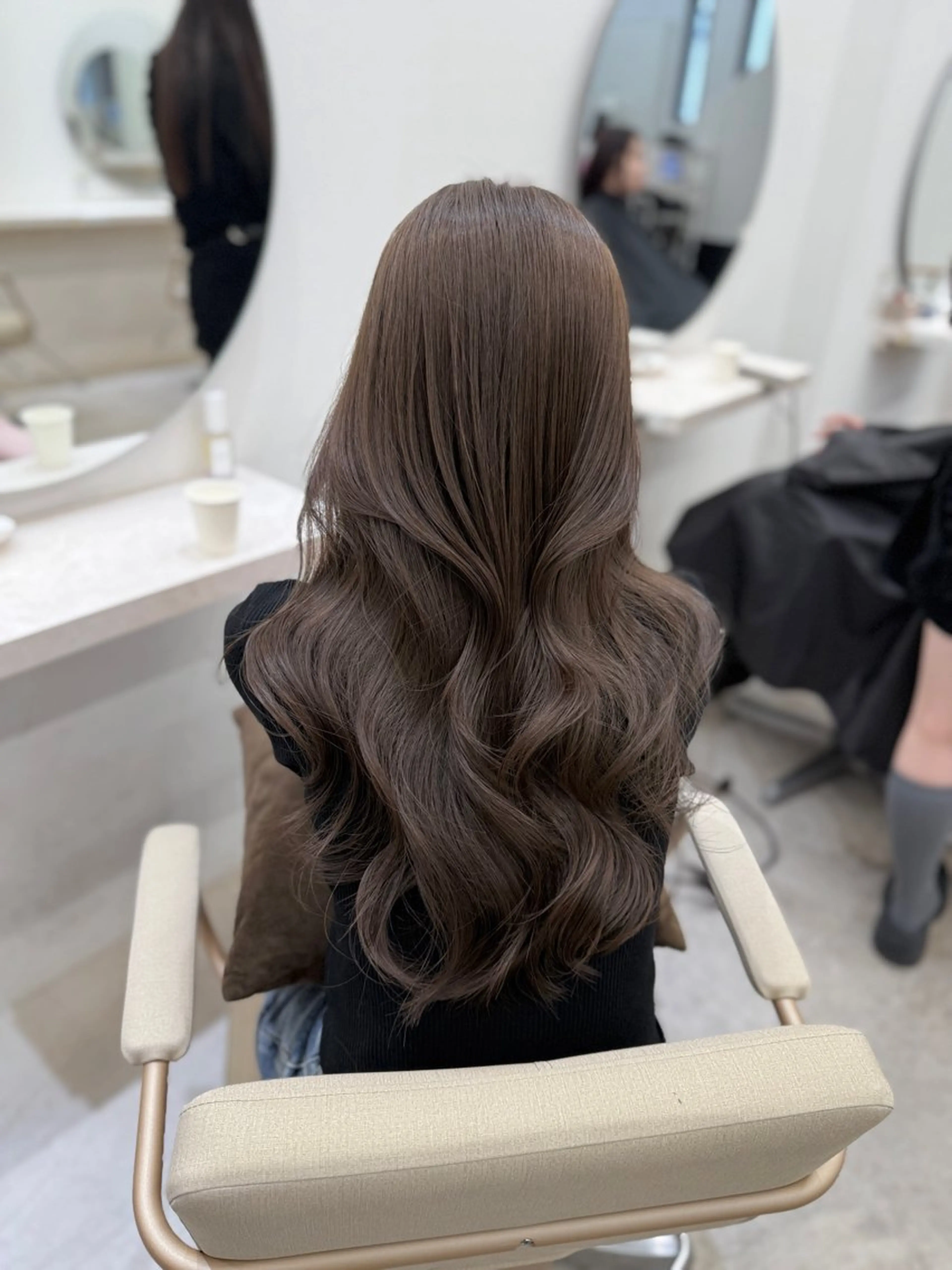 ロング ケアカラー ヘアカラー 髪質改善× ブリーチなしyutoのヘアスタイル