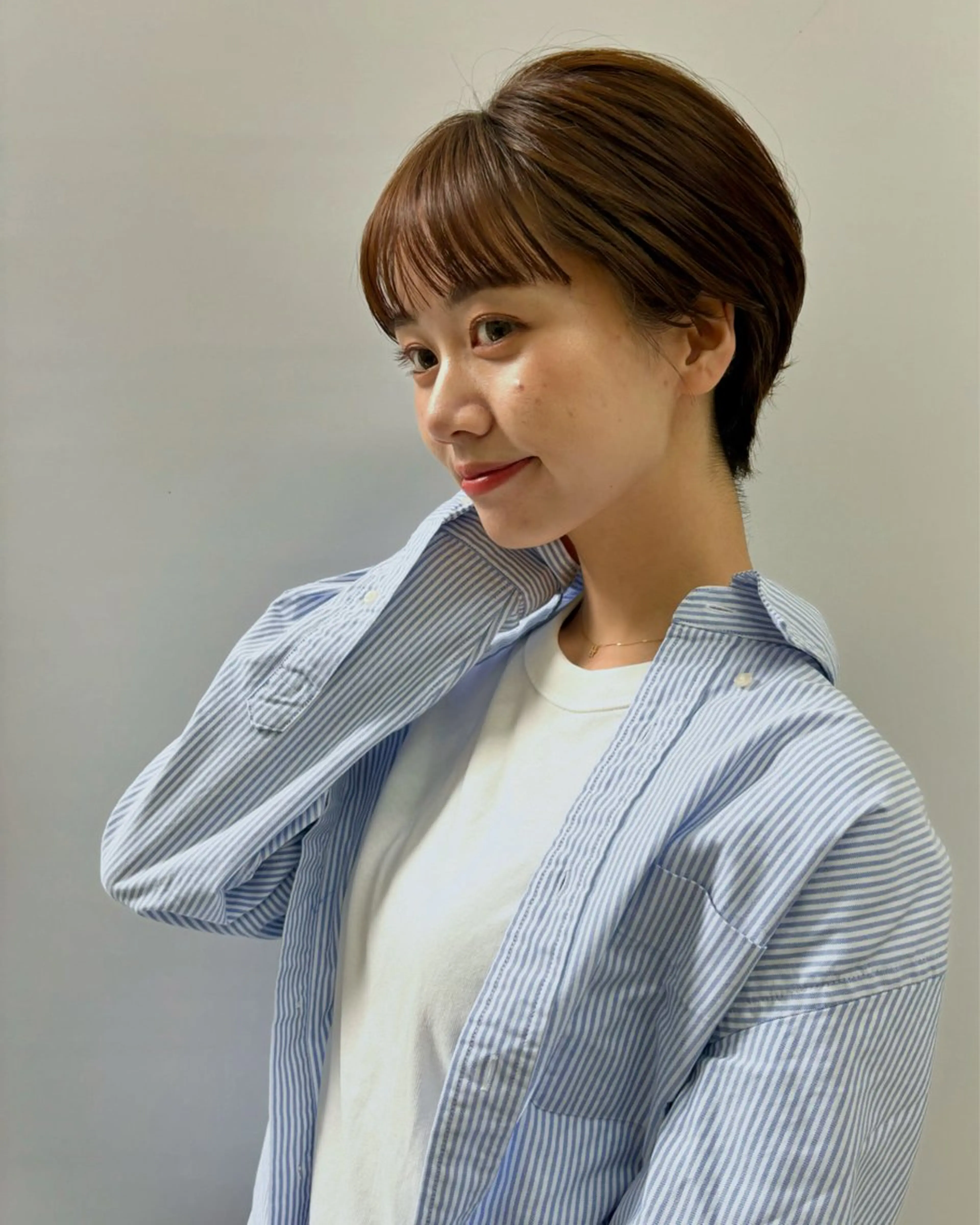 ショート 艶髪ストレート/ 理美容師/ショウキのヘアスタイル