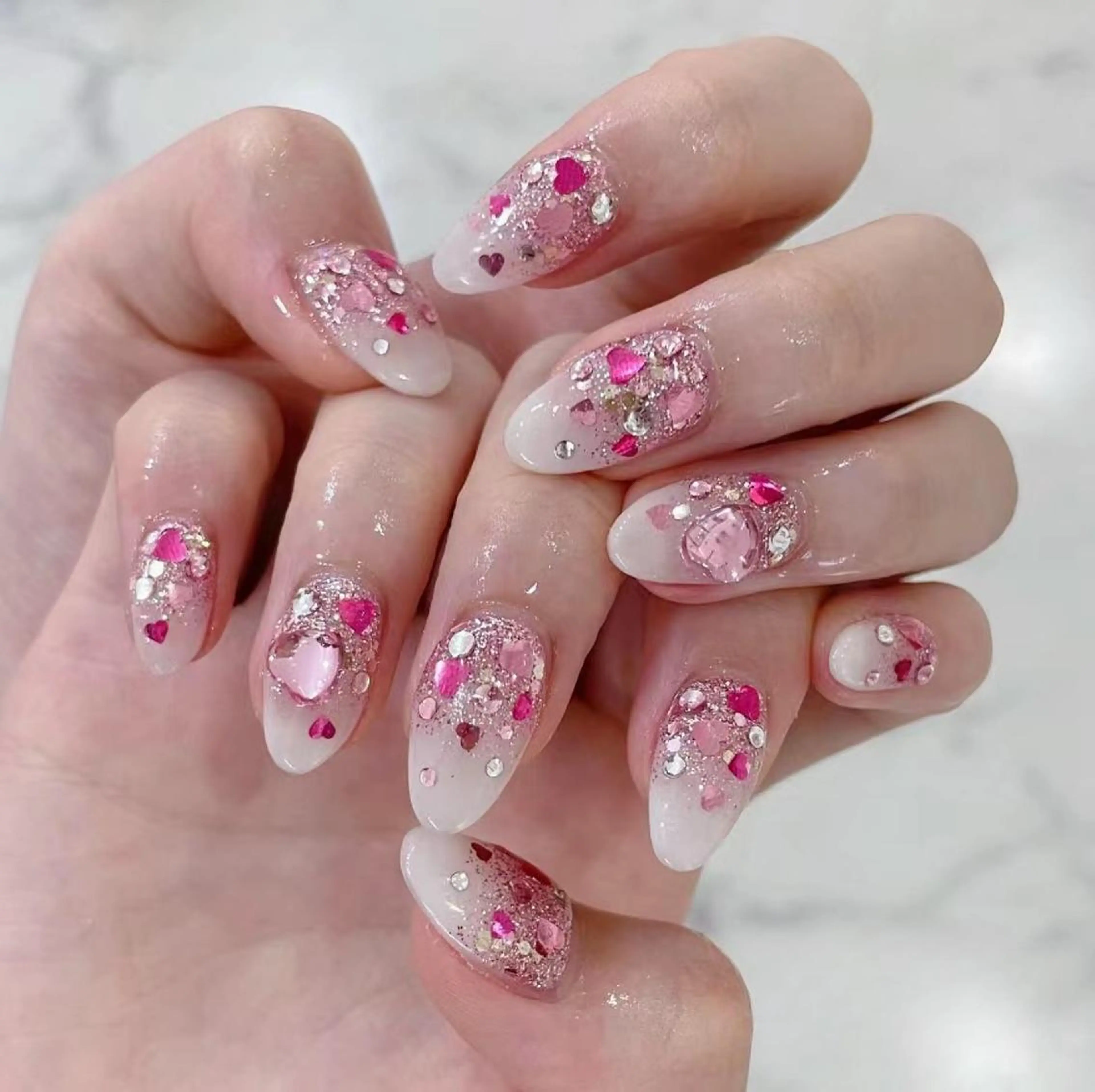 ネイル 持ち込み スカルプネイル emmi      salon所属・Emmi salonのネイルデザイン