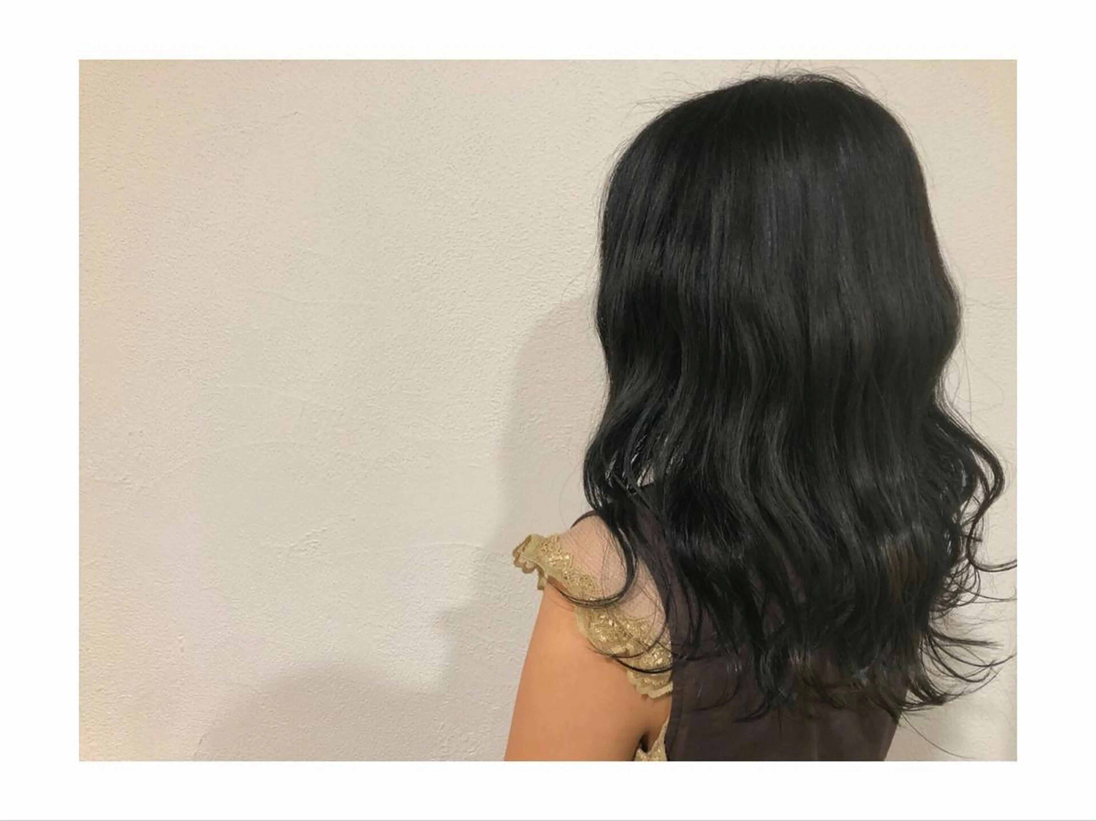 セミロング カラー オレンジ パ ルのヘアスタイル