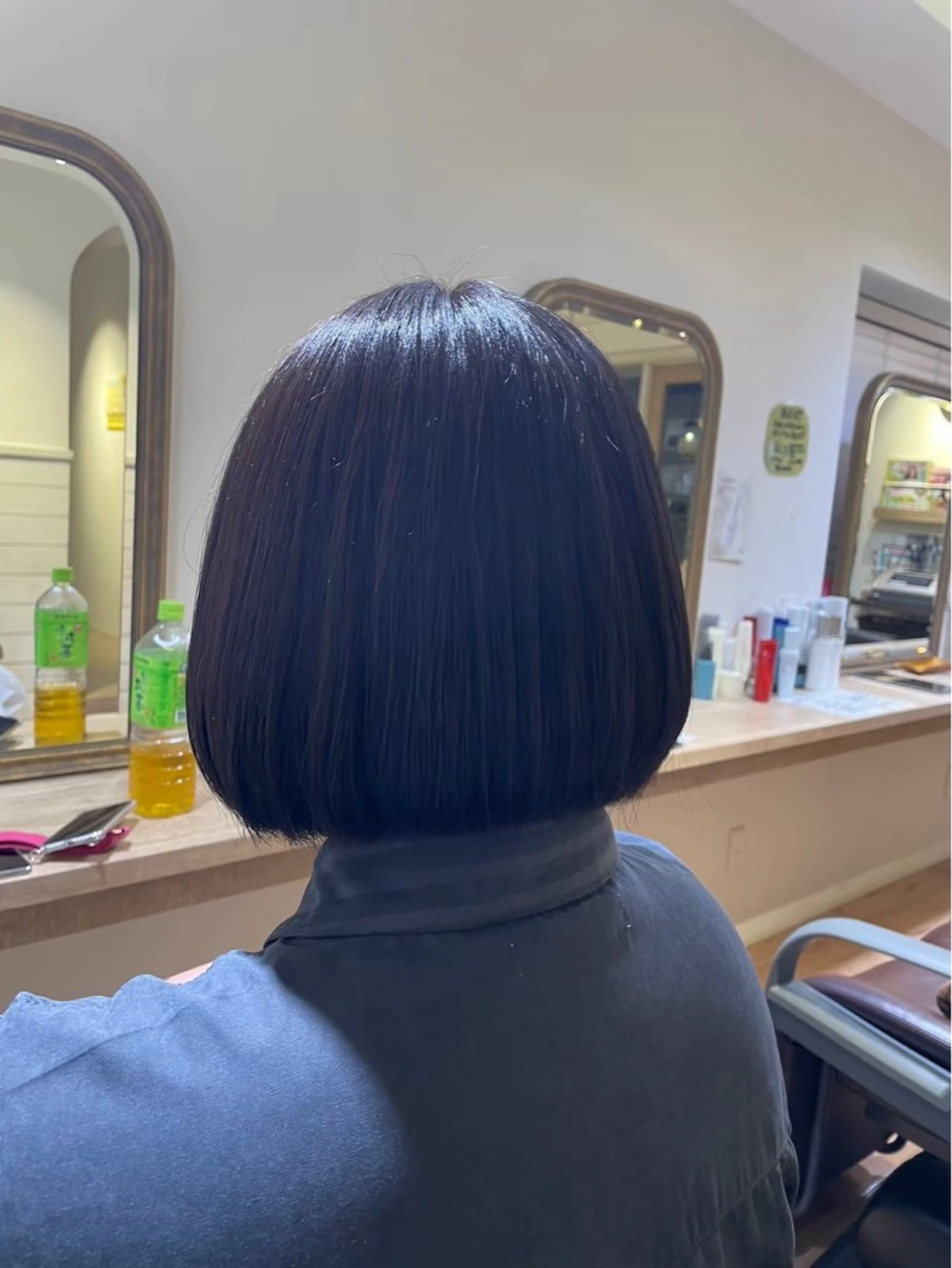 カラー 小倉 夢乃のヘアスタイル