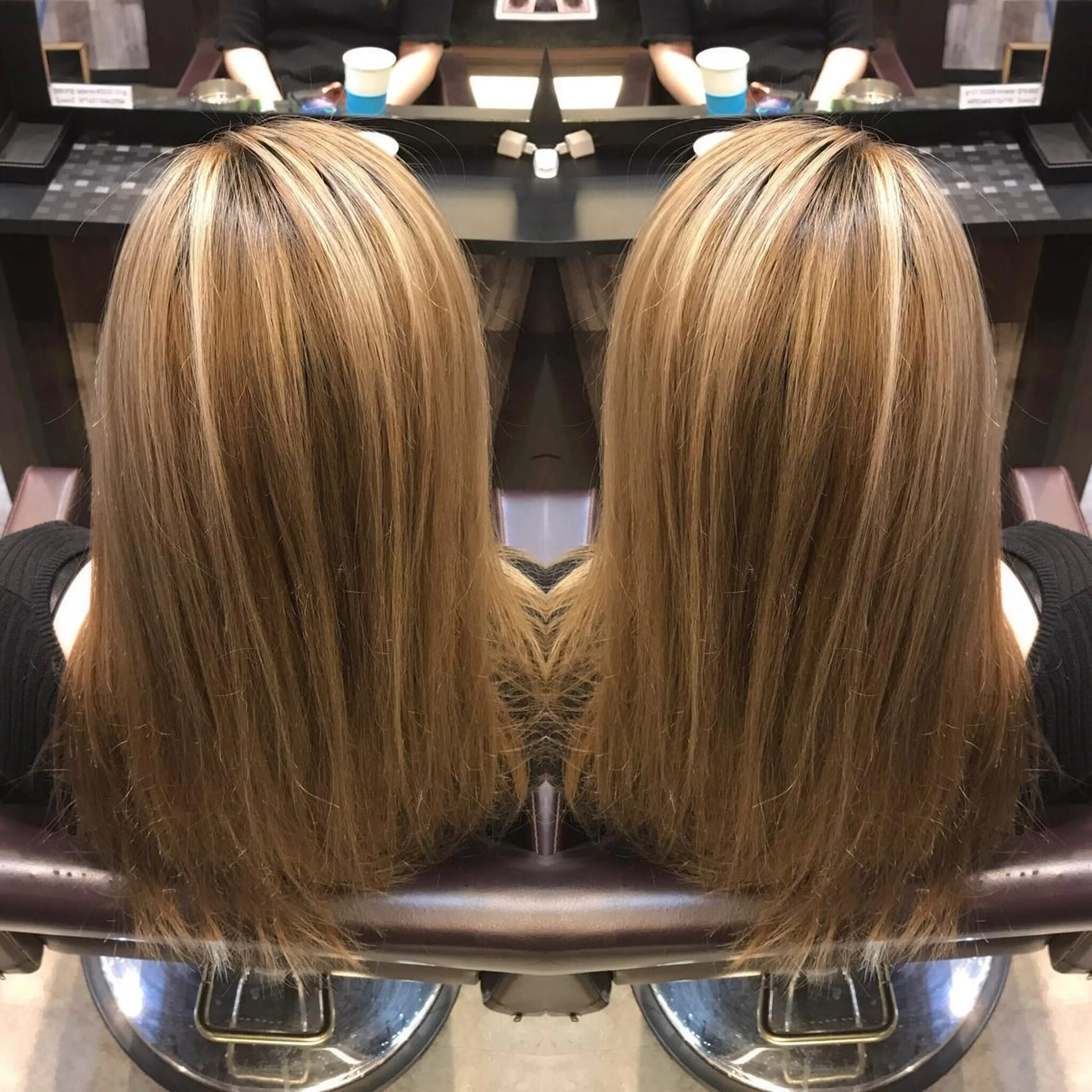 カラー ヘアカラー ヘアセット KIRA スズキ タクヤ／店長のヘアスタイル