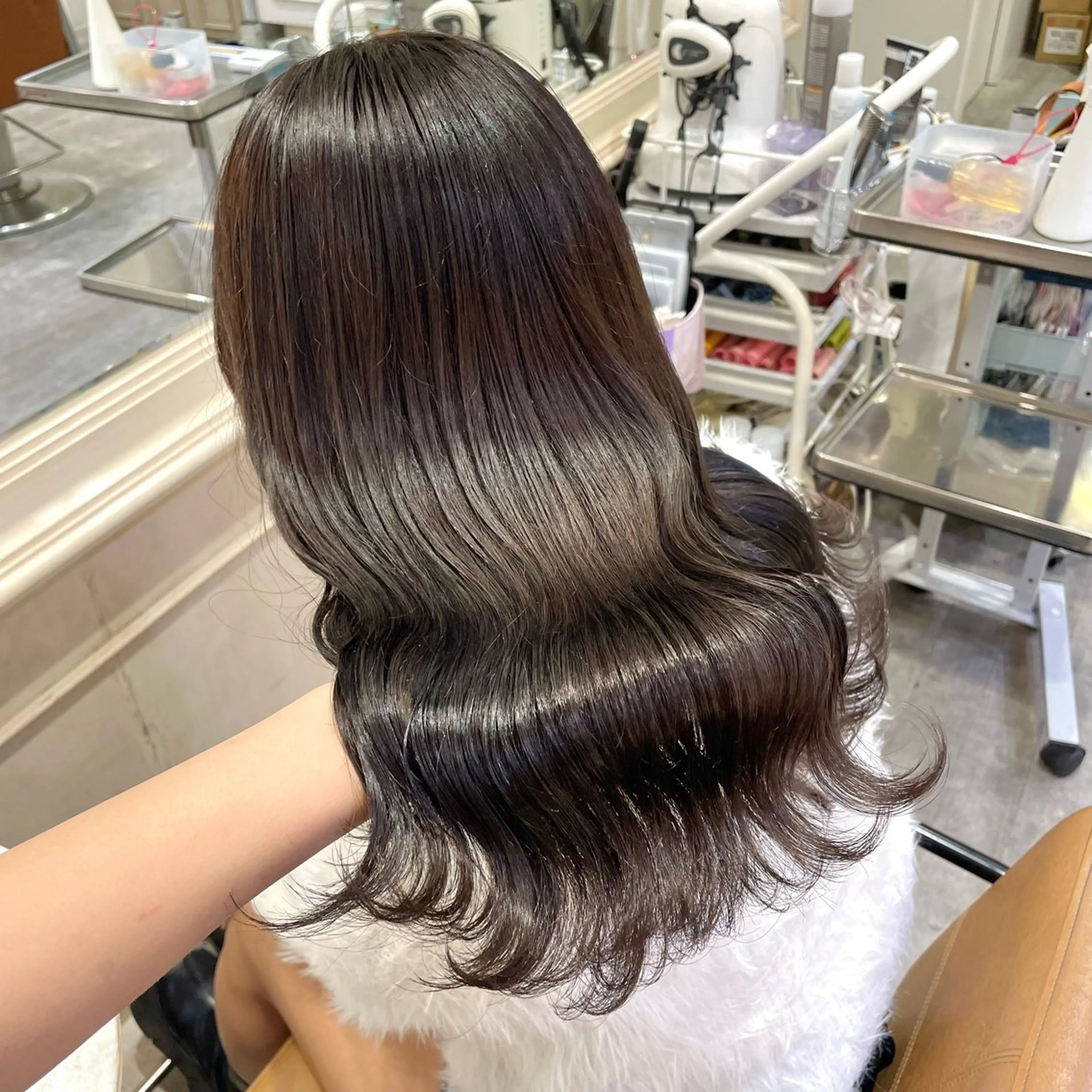 ロング カラー ハイトーンカラー/ 長さだし🐇きょうかのヘアスタイル