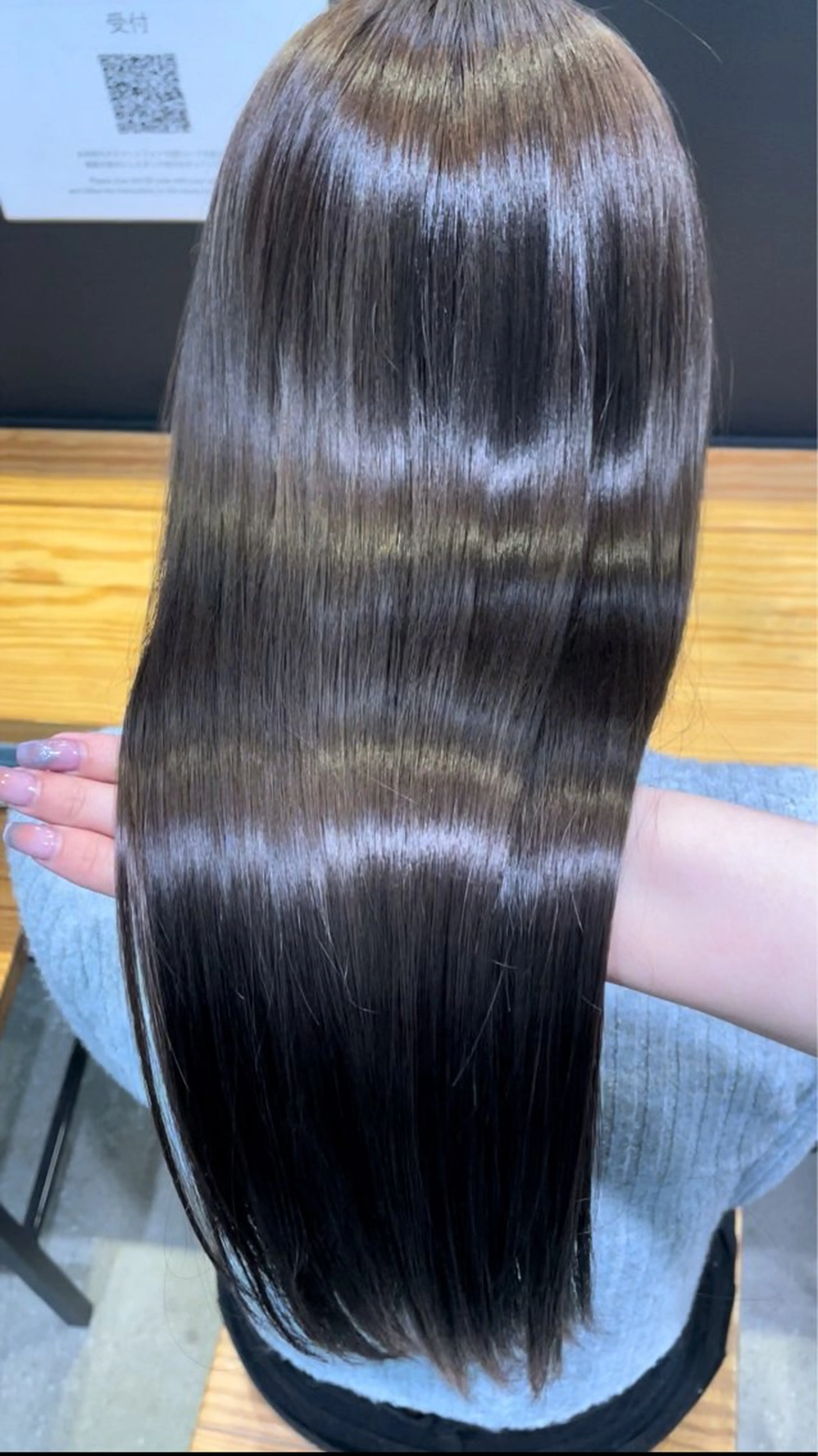 ロング カラー 髪質改善 MINAMO 韓国レイヤーのヘアスタイル