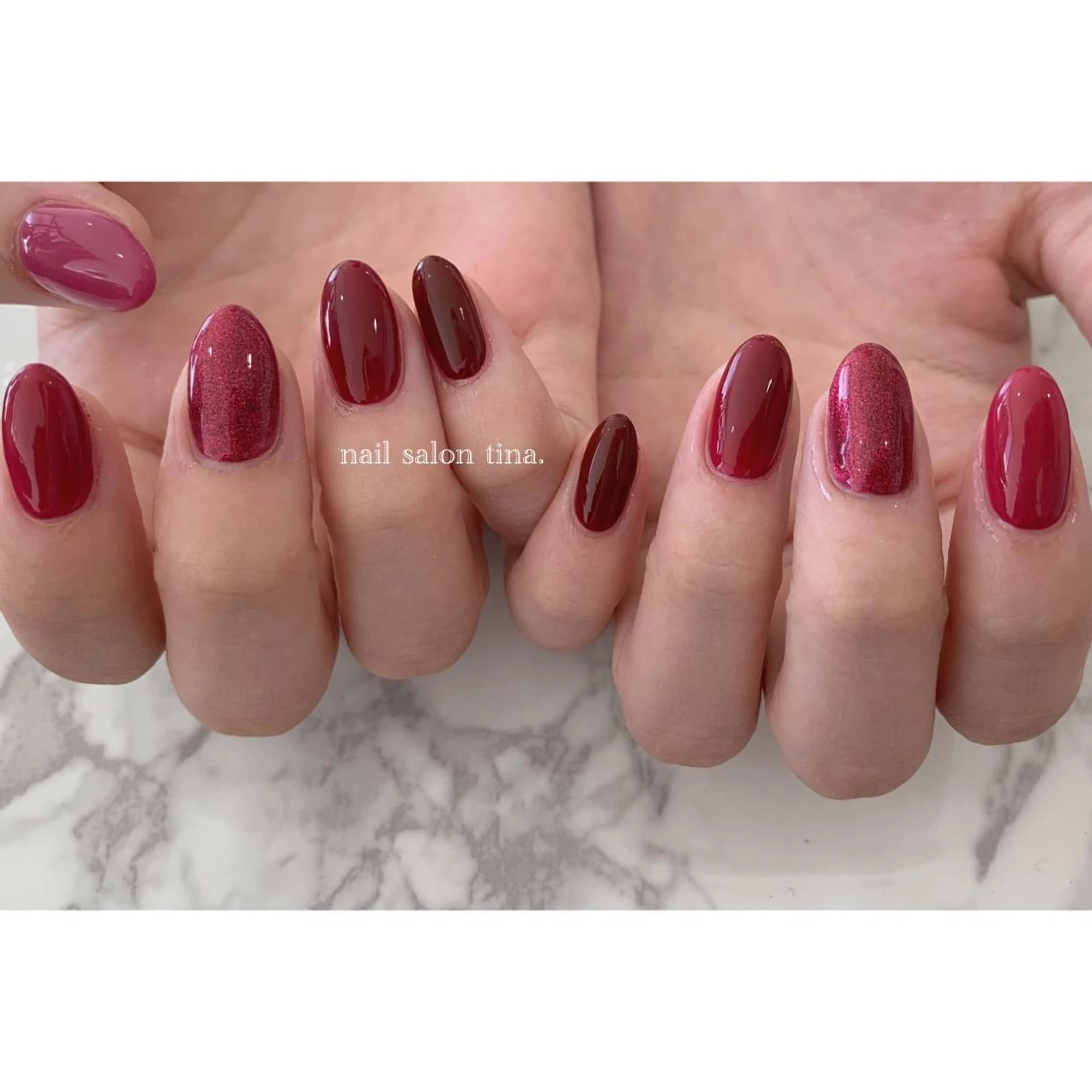 ネイル nail salon tina.所属・中山 はづきのネイルデザイン