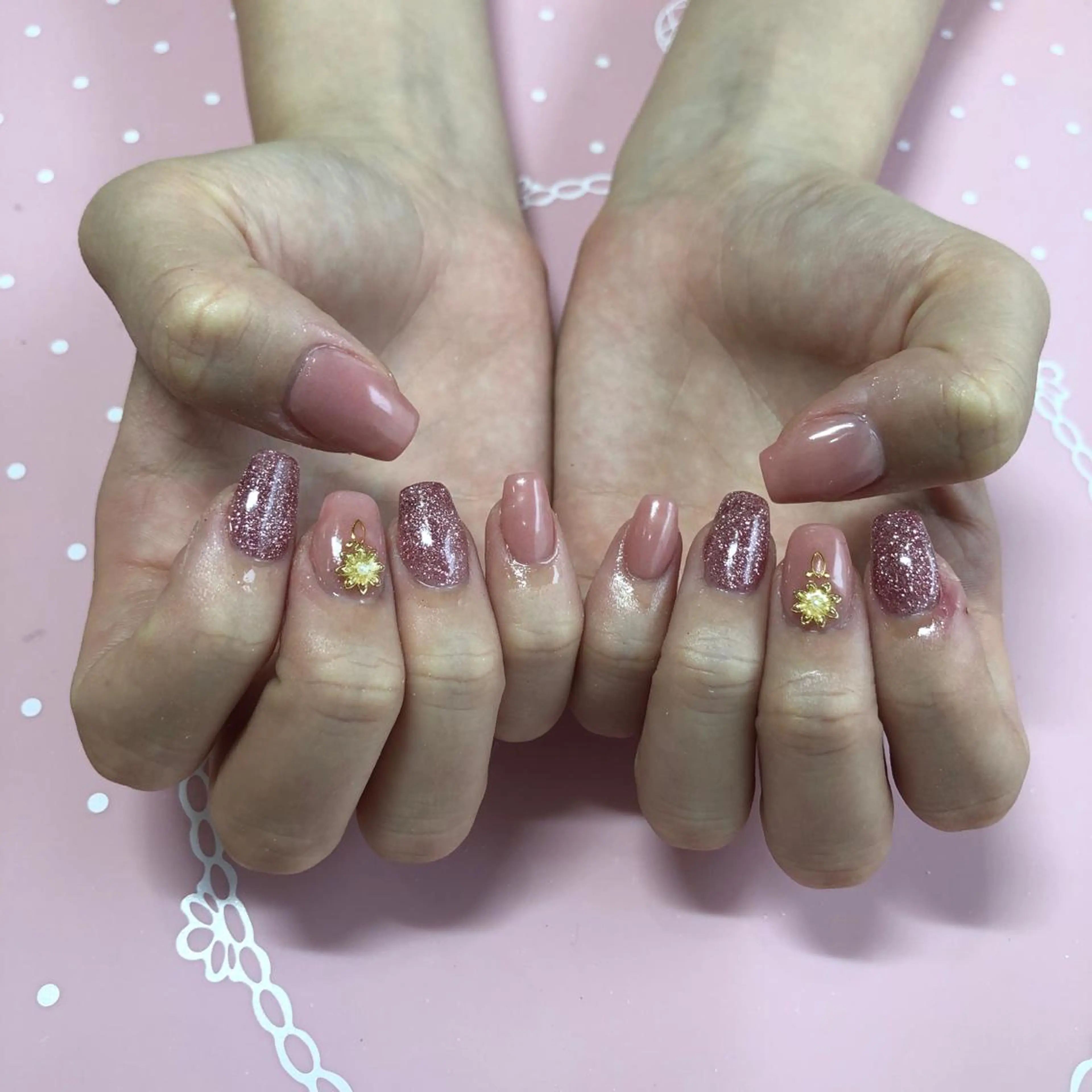 ショート ネイル ハンドネイル 《LB》ラブリエ Nail&eyeのマツエク・マツパデザイン