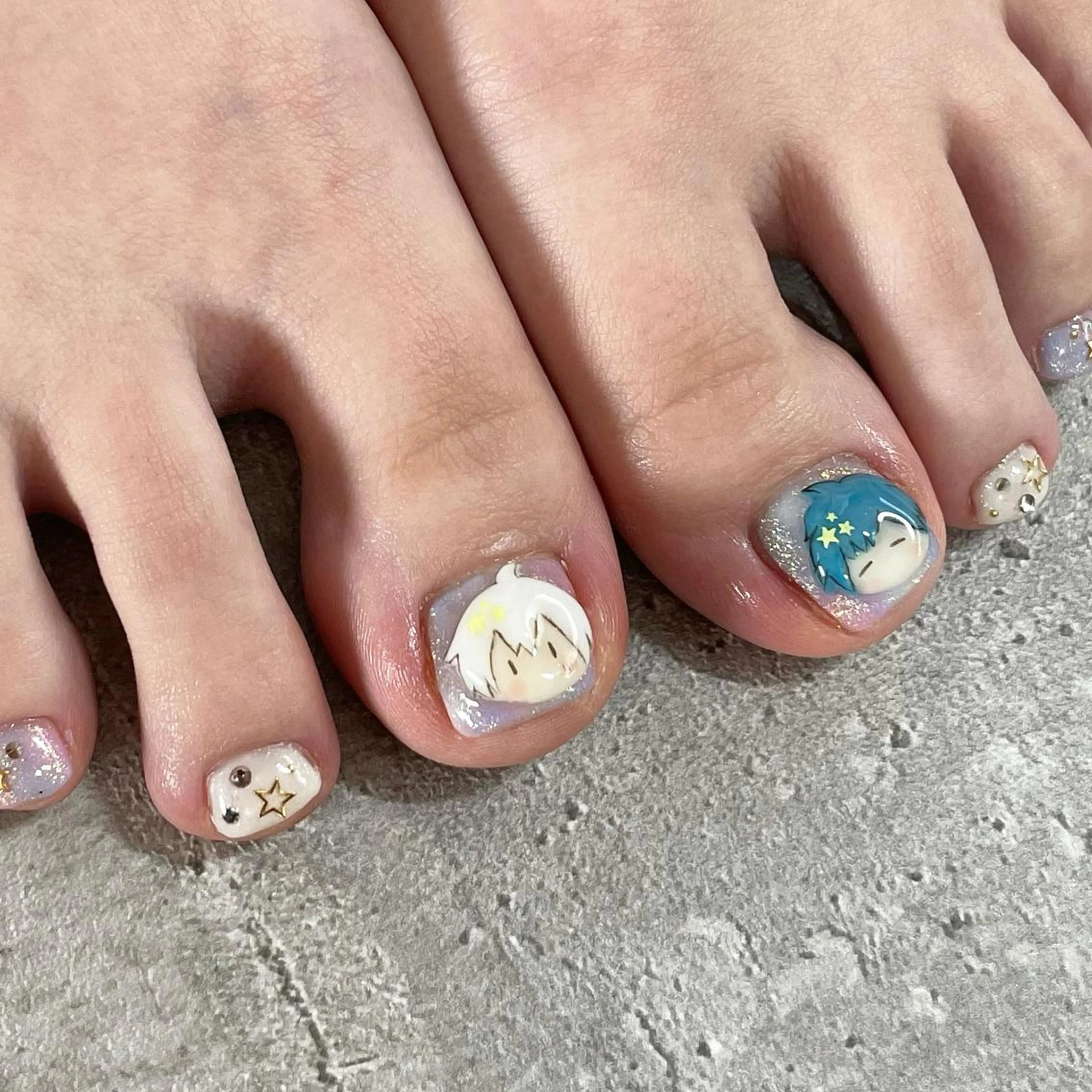 ネイル 東 千夏のネイルデザイン