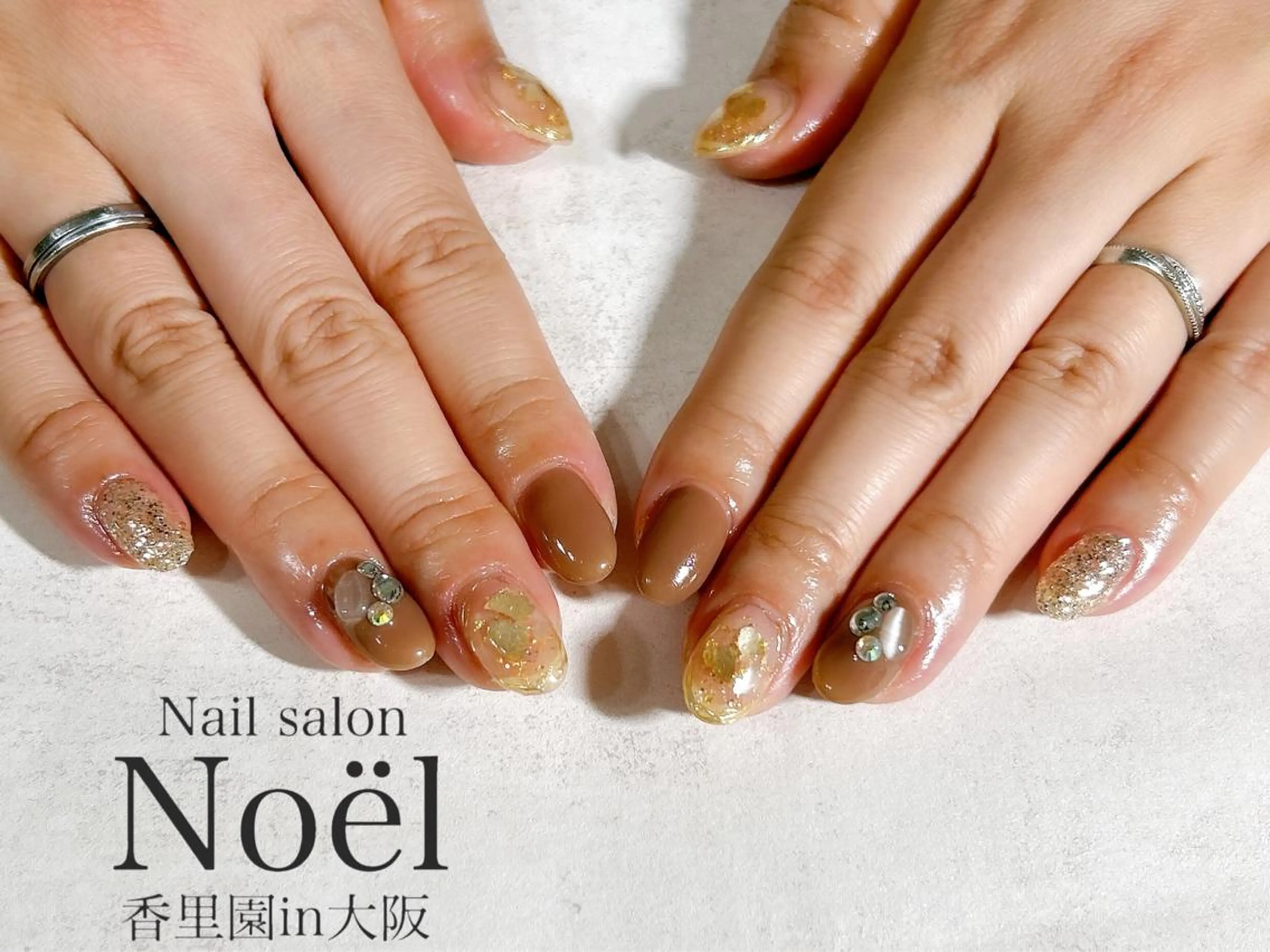 ネイル ハンドネイル Nailsalon  &Noel所属・もも 🍑のネイルデザイン