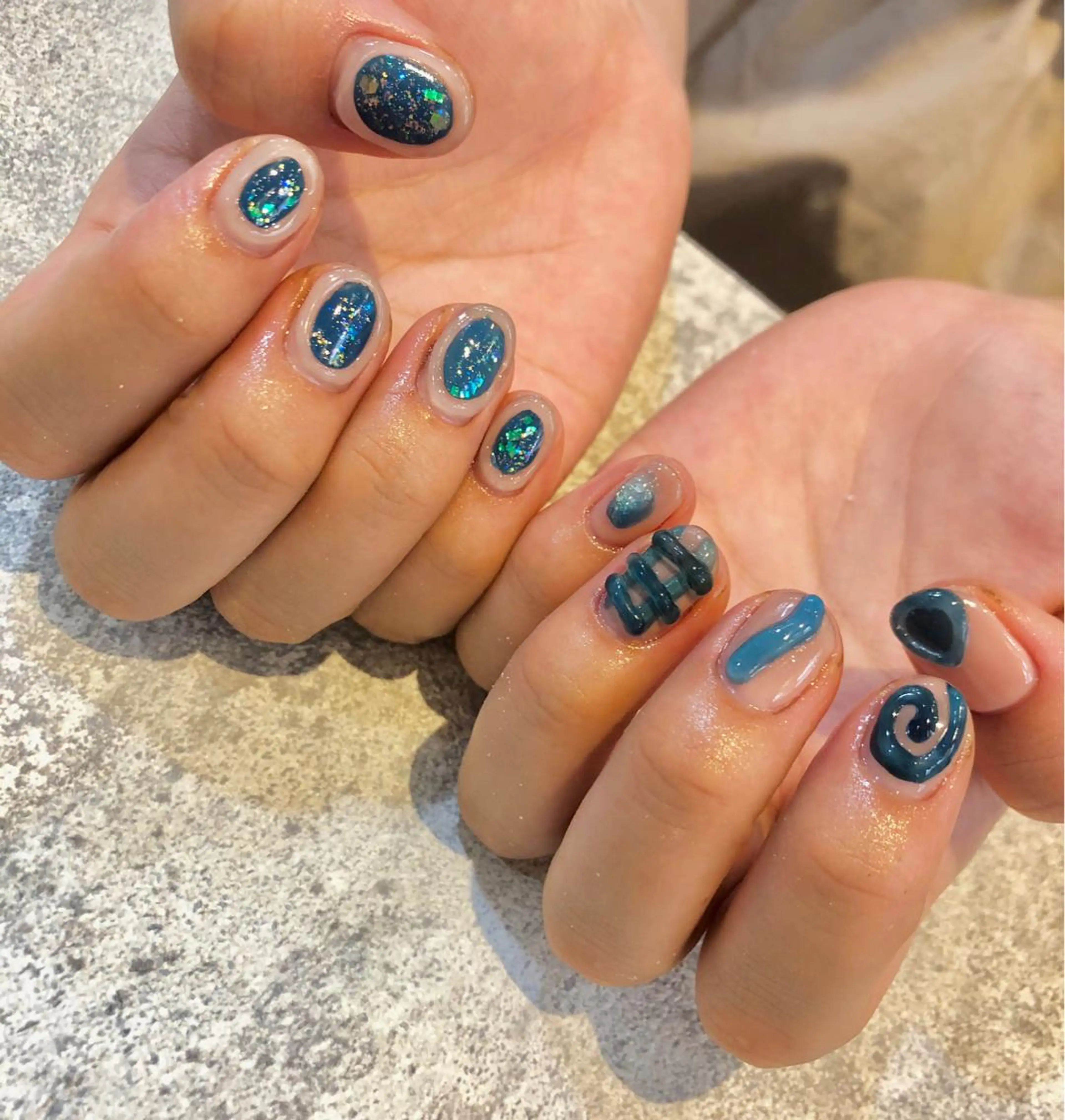 ネイル nuk.所属・坂本 萌のネイルデザイン