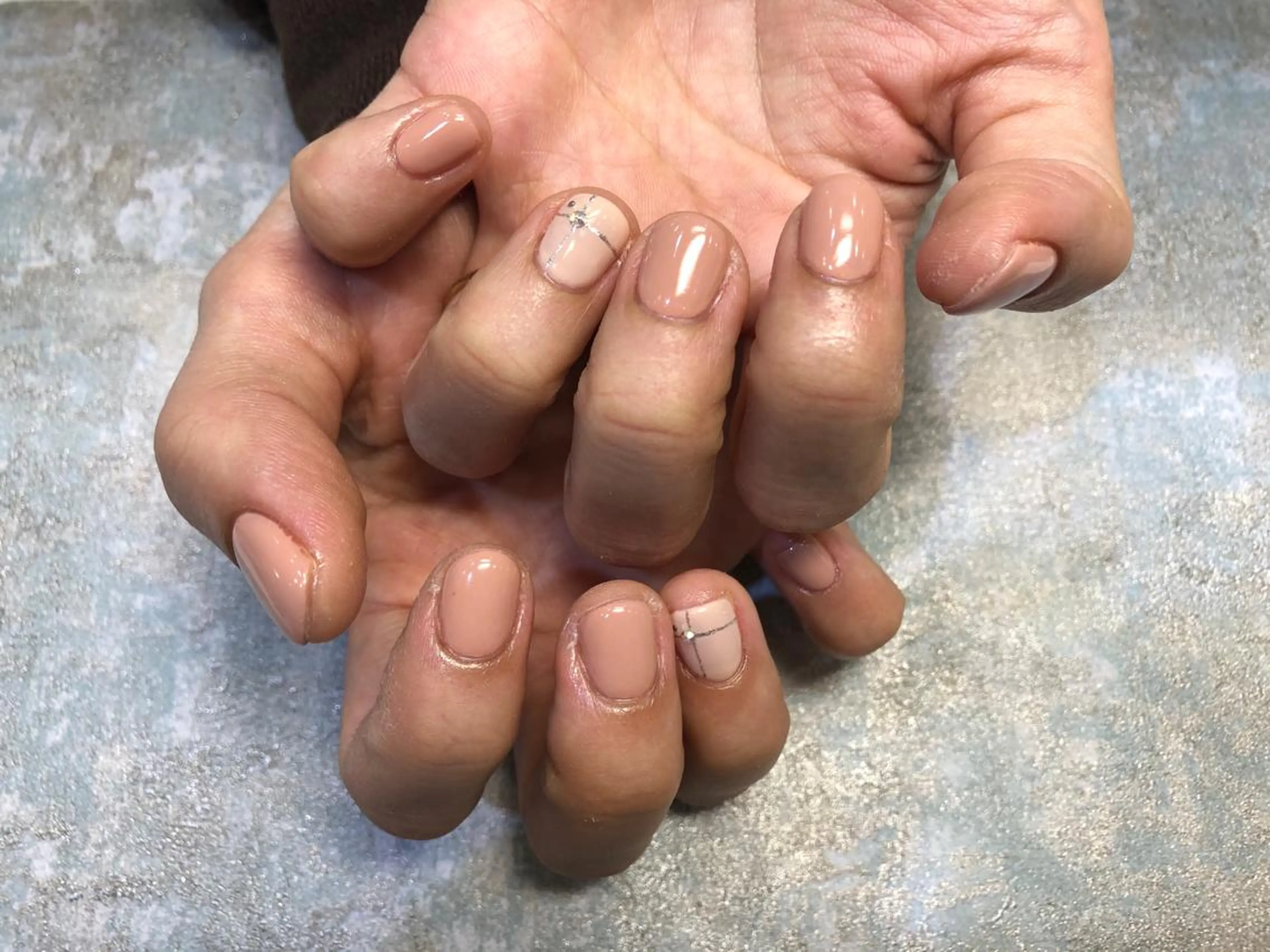 ネイル ワンカラーネイル ハンドネイル fairy 村居 愛香のネイルデザイン