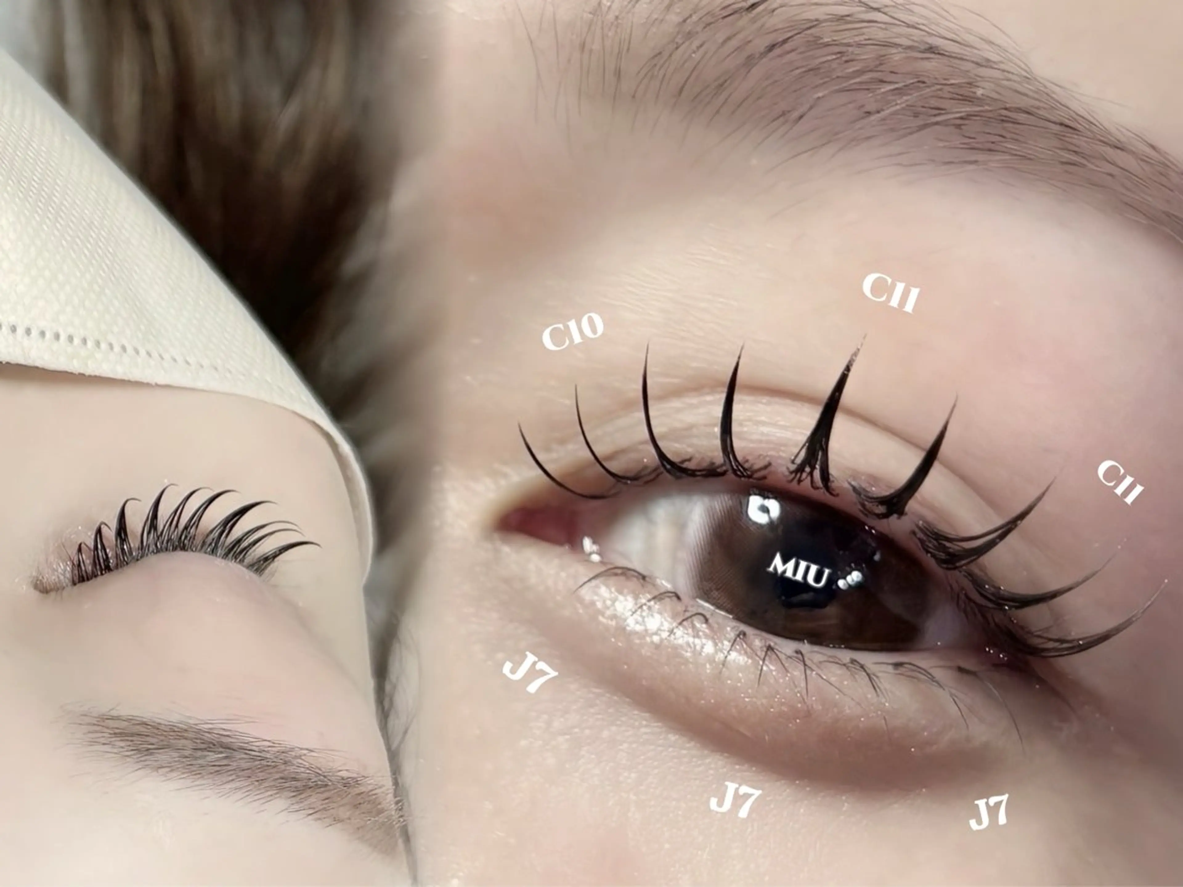 フラットラッシュ140本➕下40本 オフありの写真