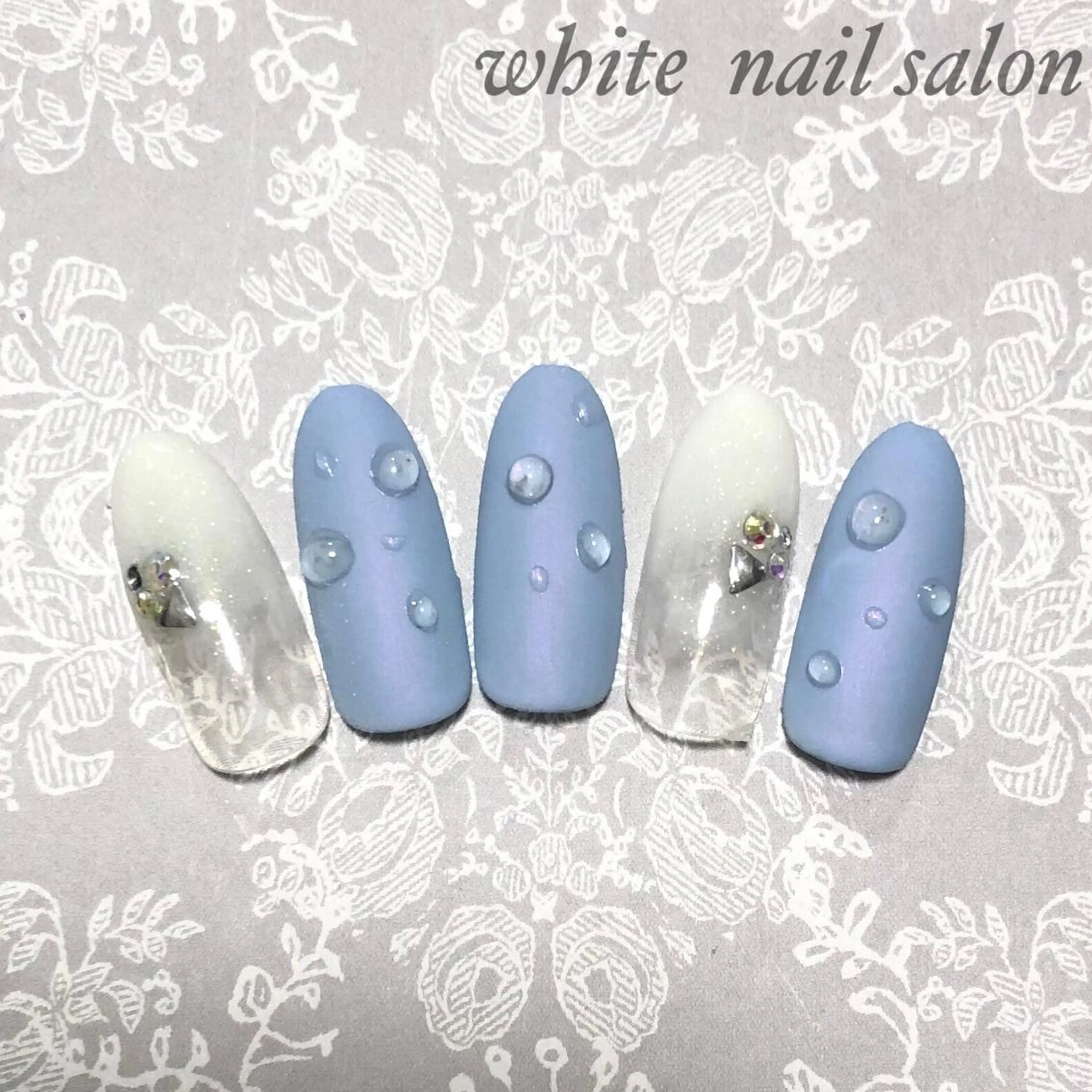ネイル フットネイル ジェルネイル ハードジェル オフィスネイル スカルプネイル ハンドネイル white nail salonのネイルデザイン