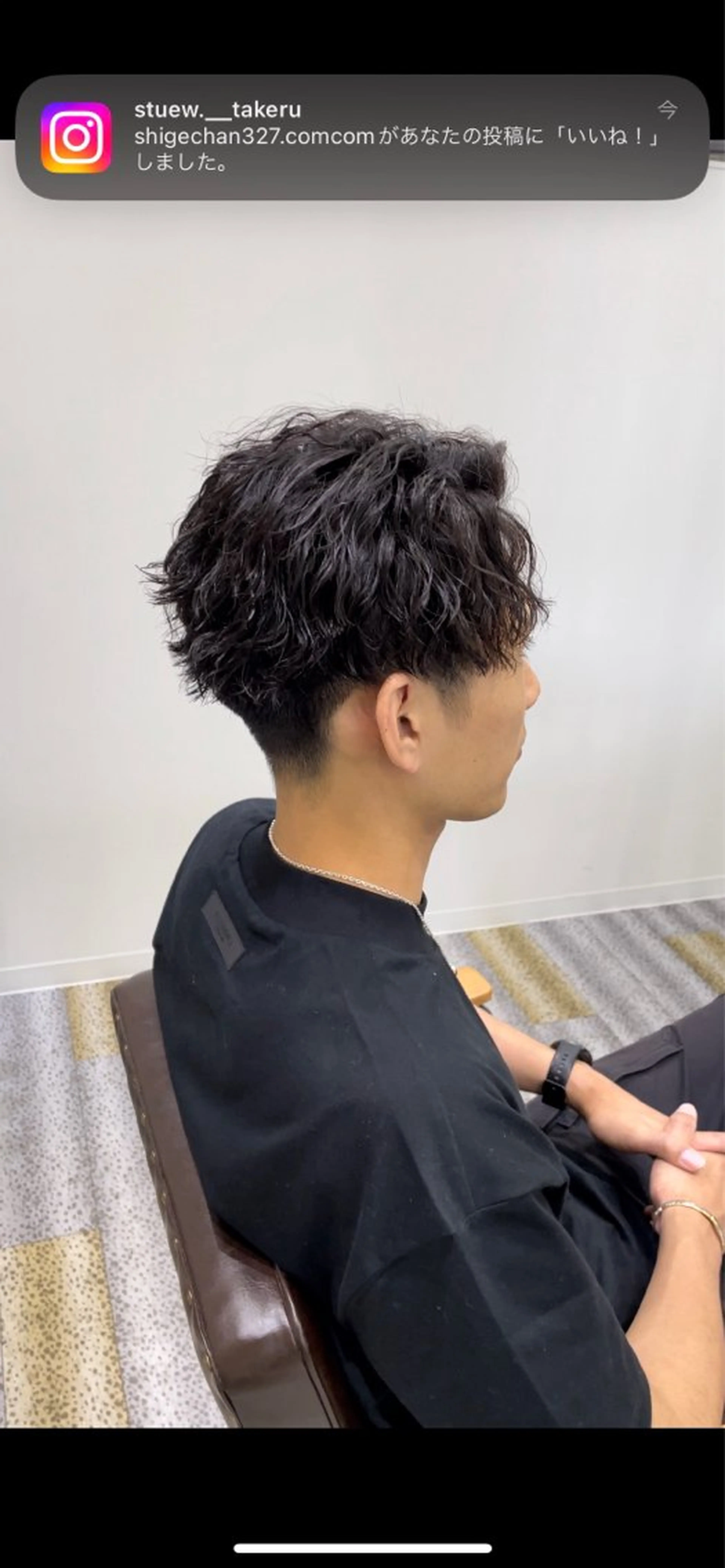 ショート パーマ メンズ メンズパーマ ツイストスパイラルパーマ スパイラルパーマ カット パーマ 【メンズ特化】岩瀬 武【メンズパーマ】のヘアスタイル