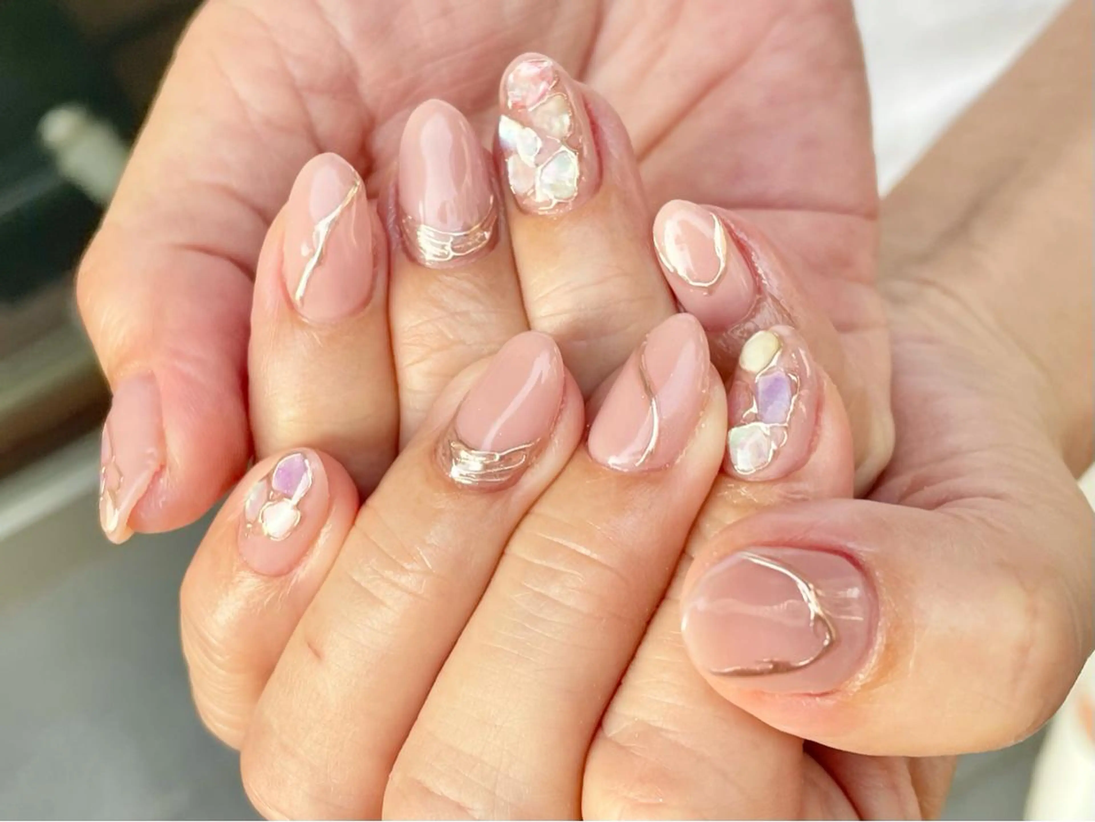 付け替えオフ、ドライケア無料！120分アートし放題コース◎持ち込みデザインも可！の写真