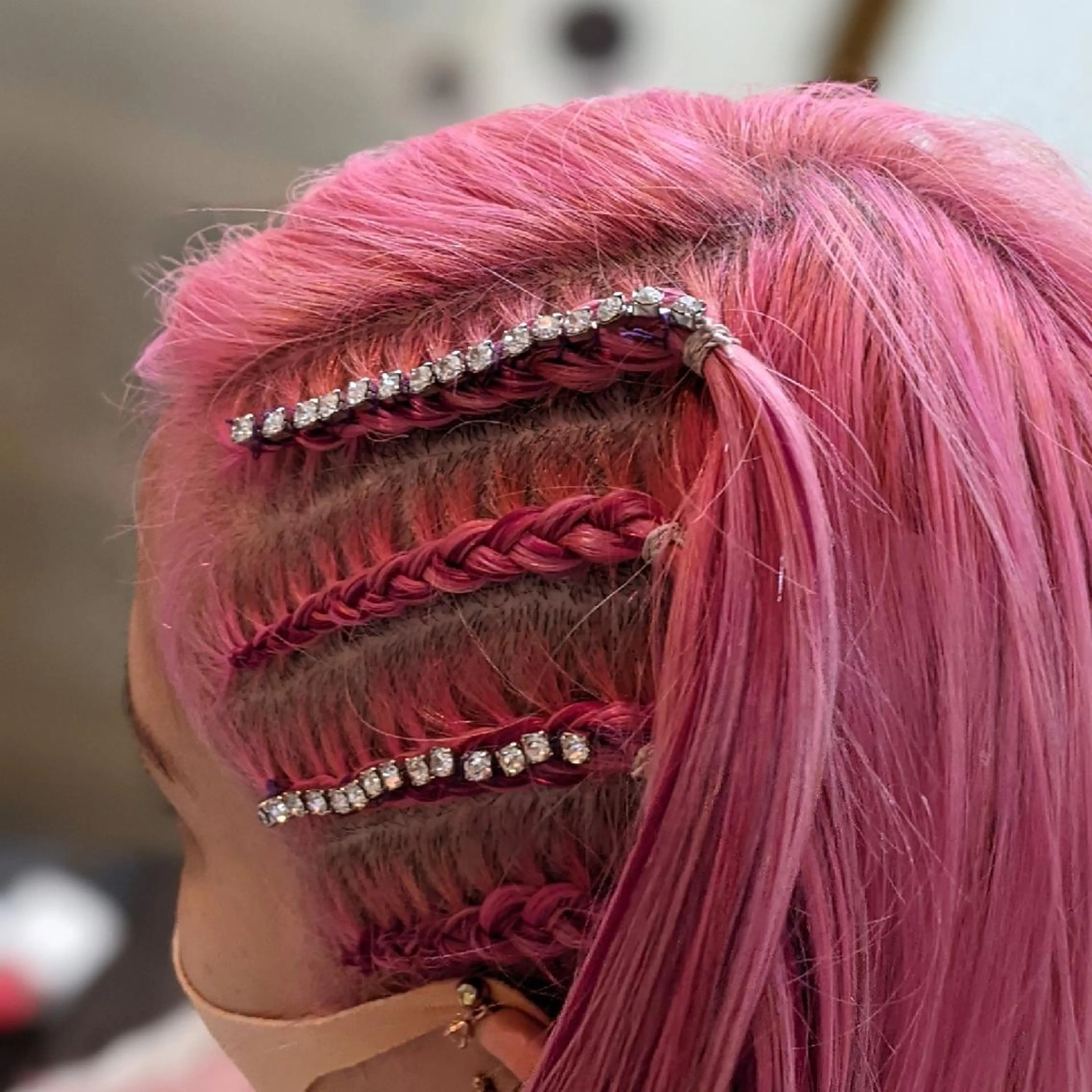 ヘアアレンジ キッズ エクステ scamp ★のヘアスタイル