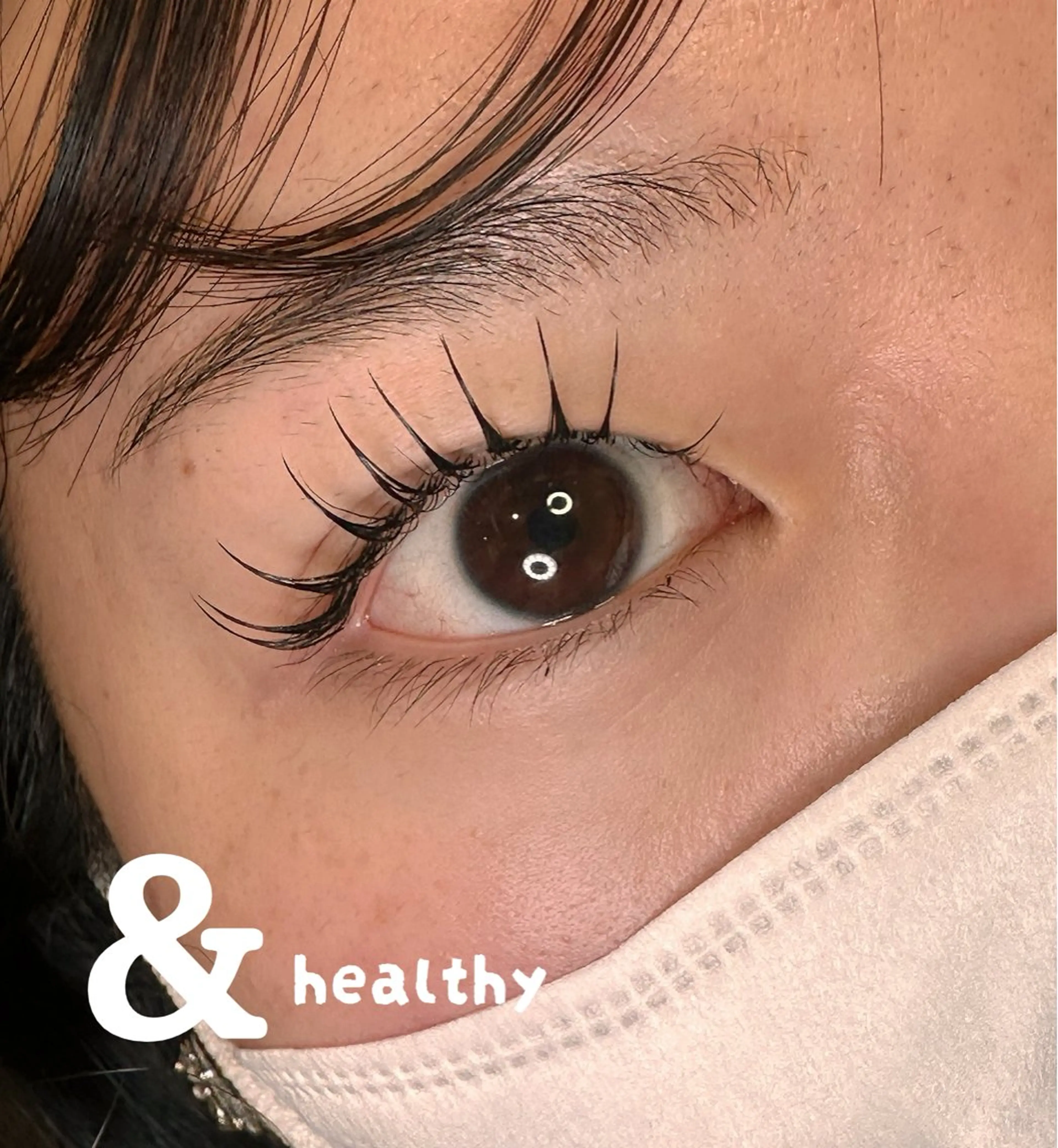 マツエク・マツパ フラットラッシュ マツエク k ayakaのマツエク・マツパデザイン