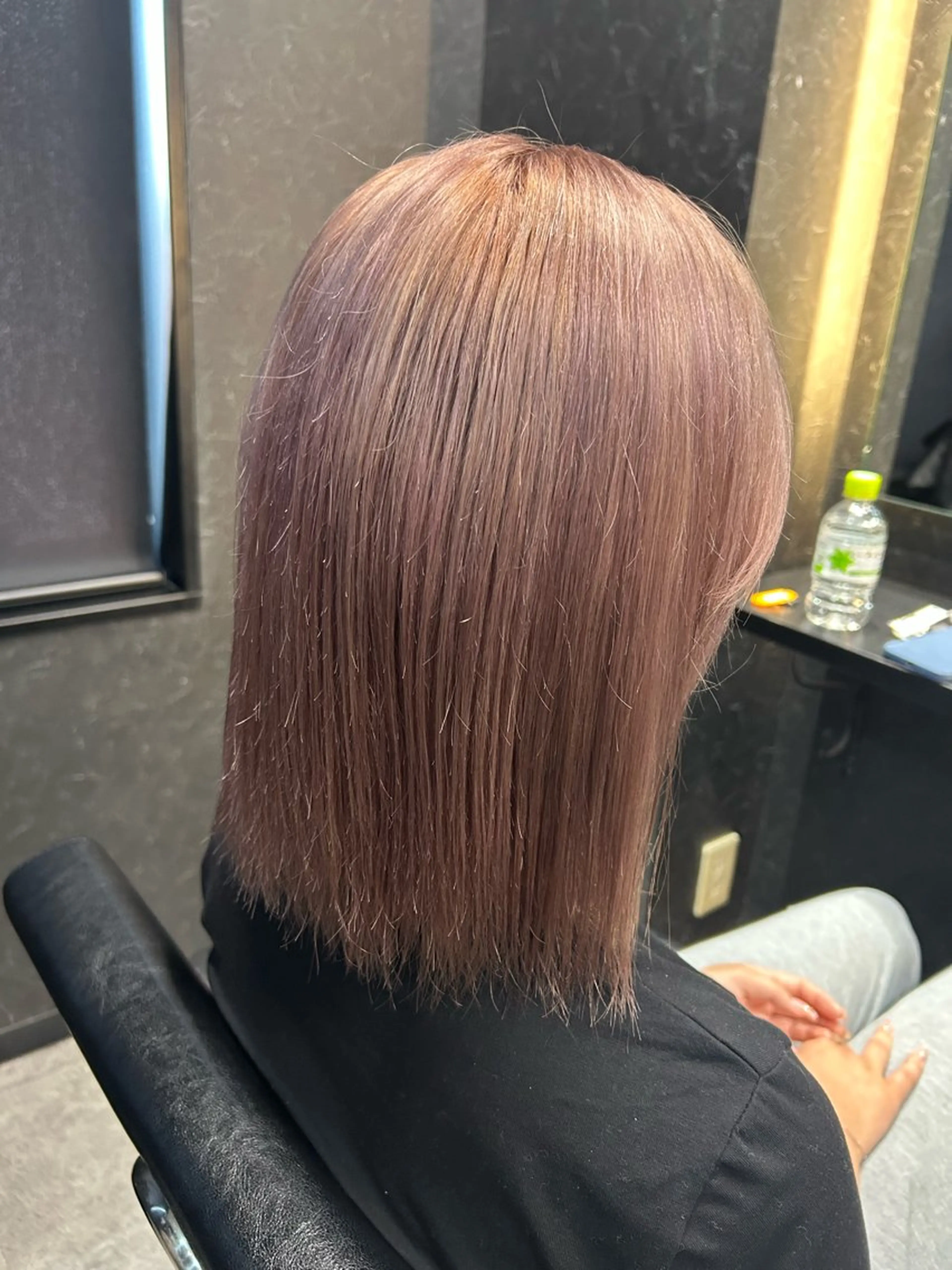 ミディアム カラー ヘアカラー トリートメント 💎透明感カラー💎 bAteAu あまねのヘアスタイル