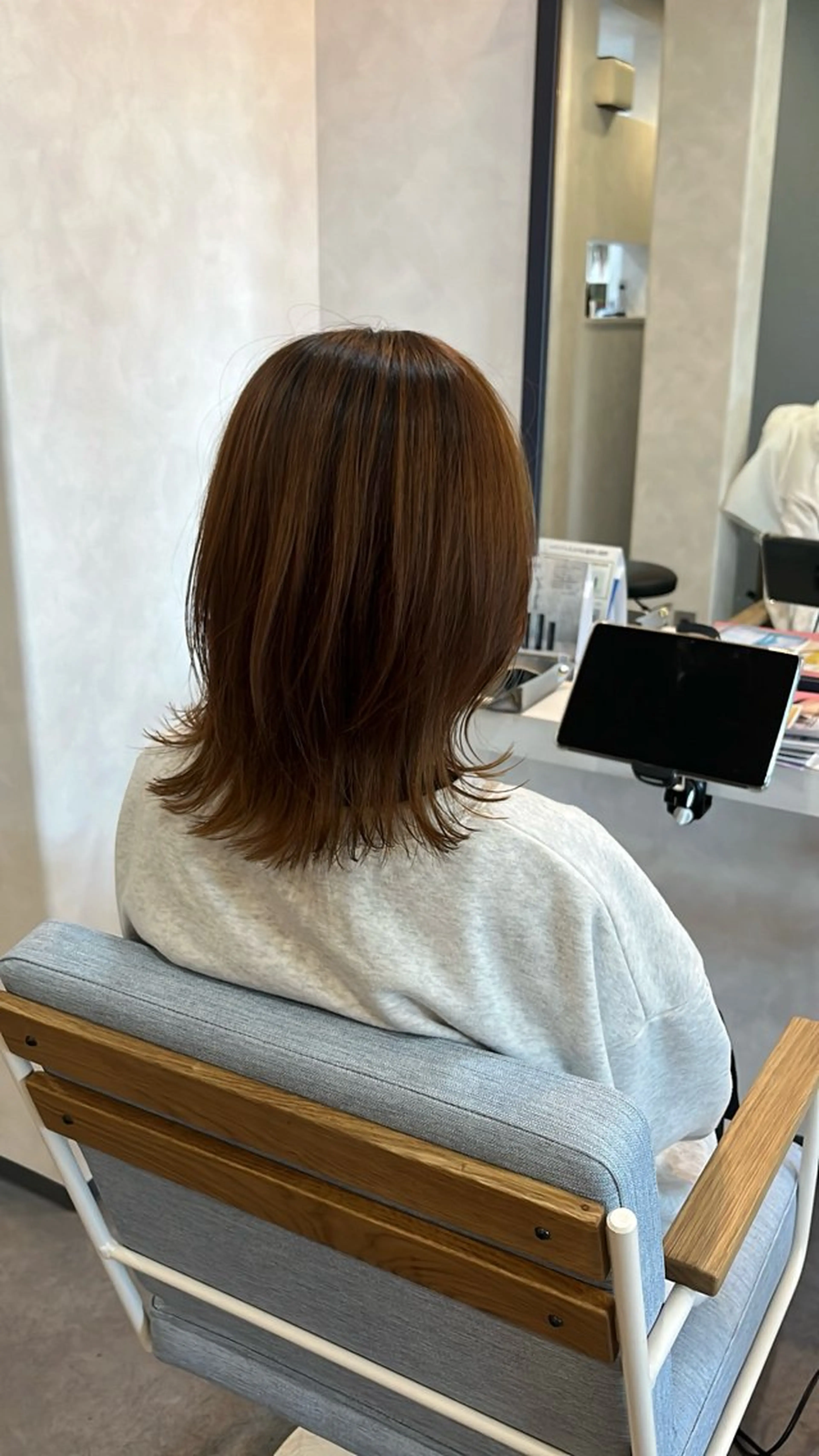 ミディアム 堀井 政輝のヘアスタイル