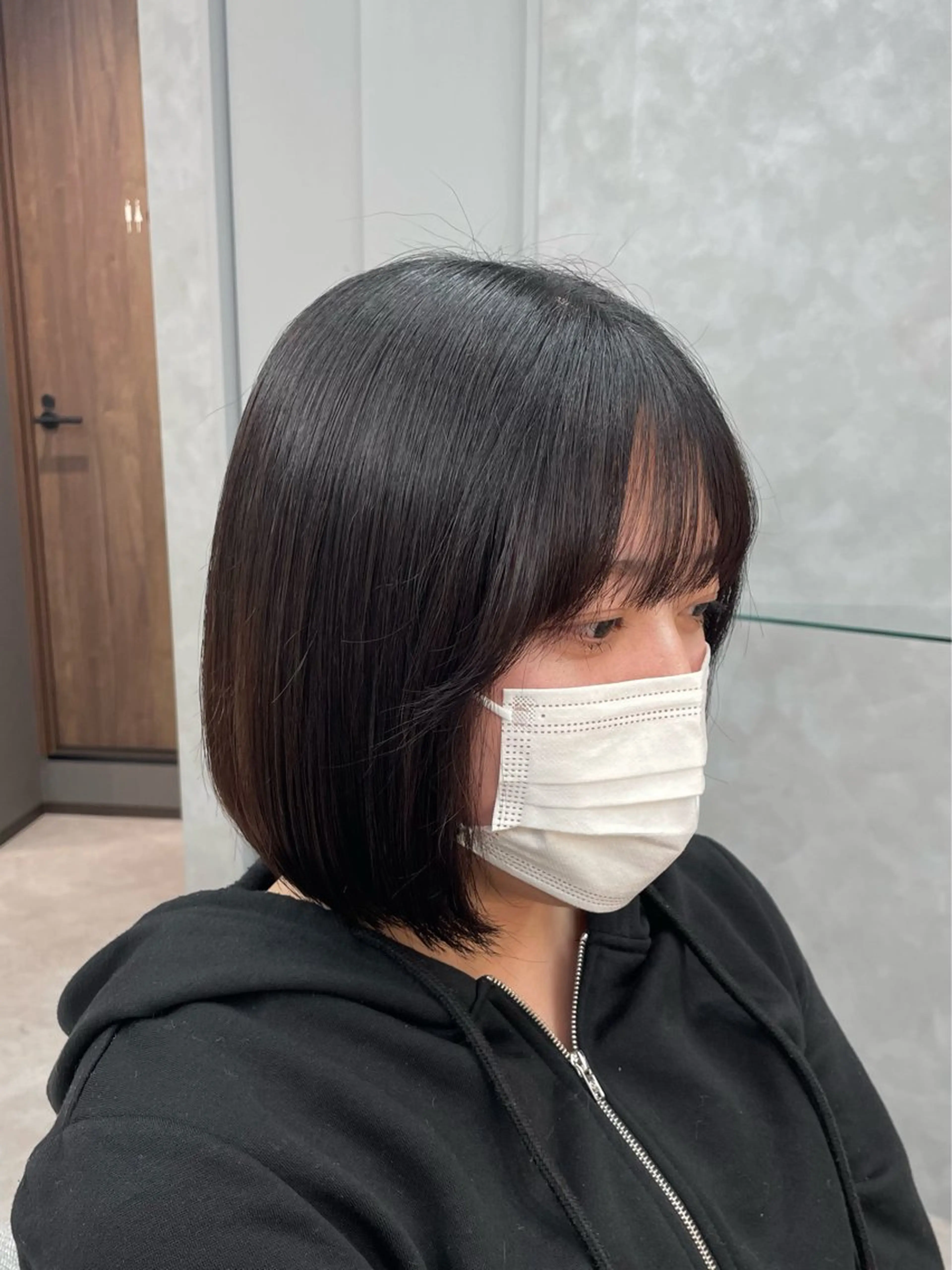 ショート ボブ 澤 佑華 🎀 透明感カラーのヘアスタイル